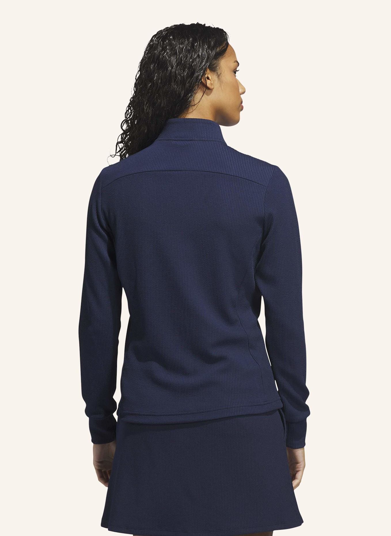 adidas PERFORMANCE TEXTURE FULL ZIP JACKE: BLAU