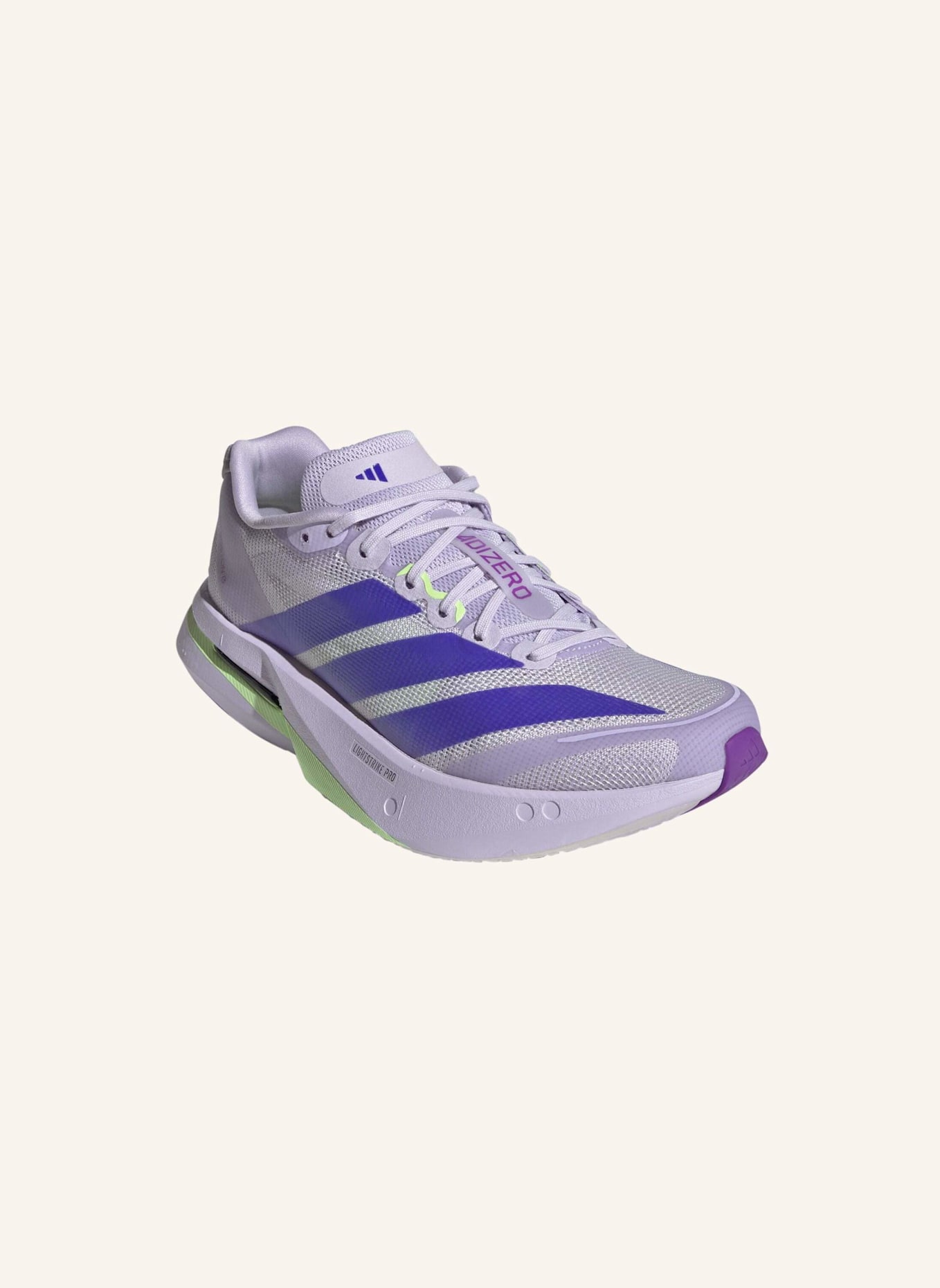 adidas Laufschuhe ADIZERO BOSTON 13: LILA/ GRÜN