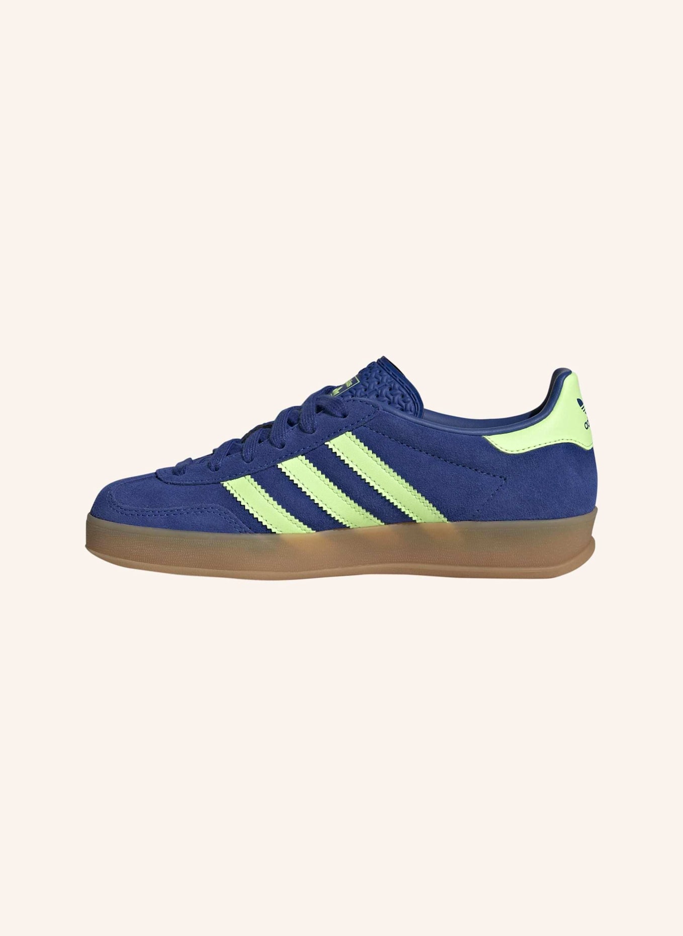 adidas Originals Sneaker GAZELLE INDOOR: BLAU/ GRÜN/ GOLD