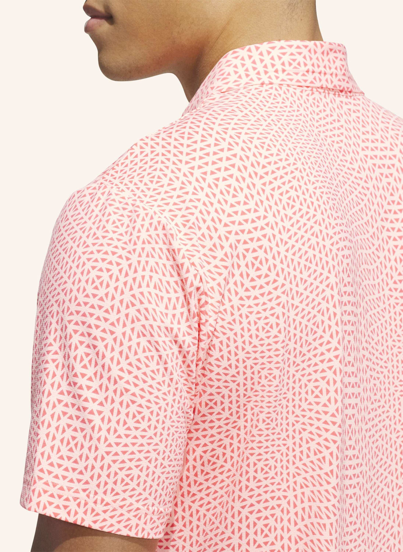 adidas ULTIMATE365 TOUR COOL FEELING DECO POLOSHIRT: PINK