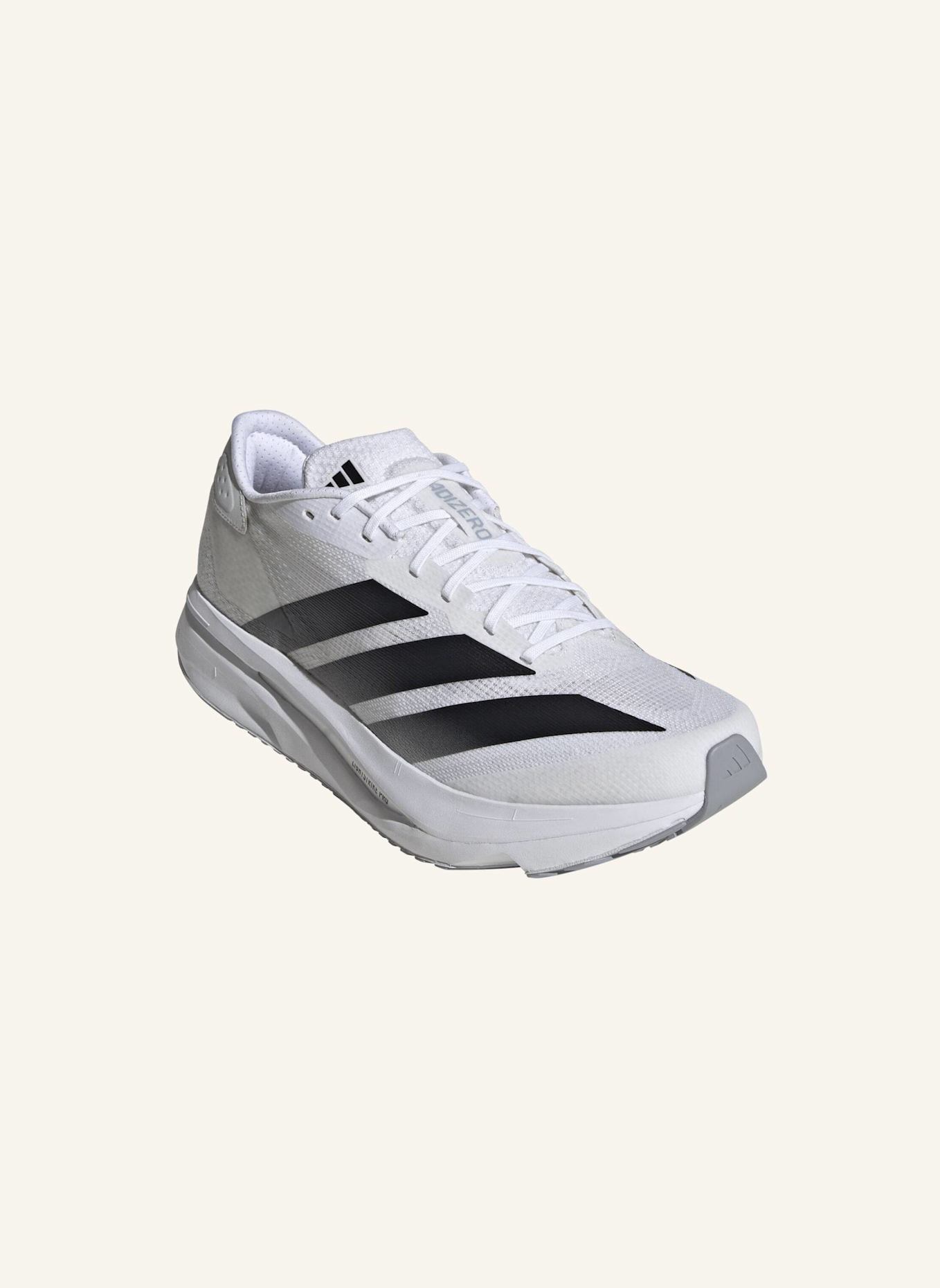 adidas ADIZERO SL 2 SCHUH: WEISS/ SCHWARZ/ GRAU
