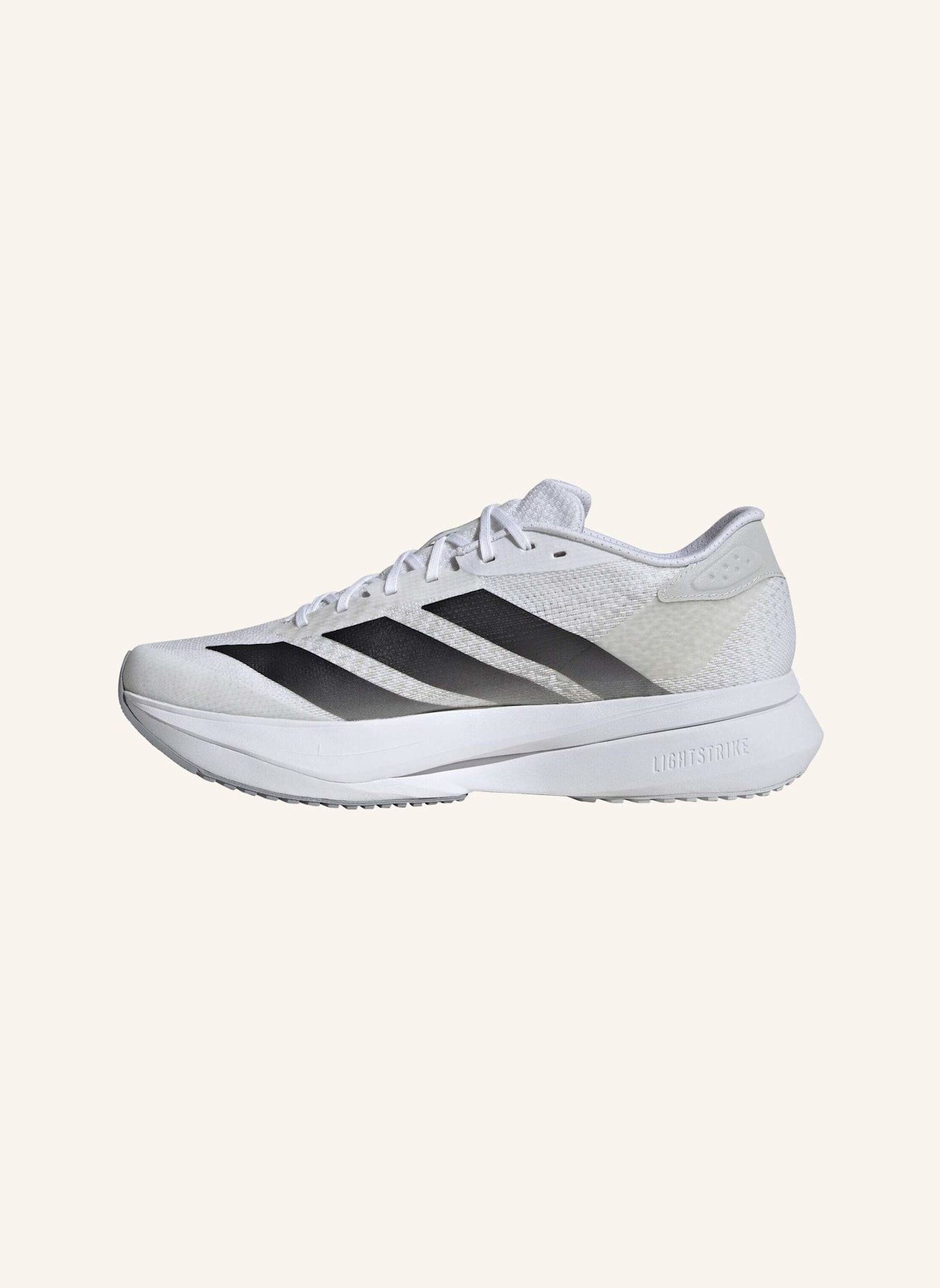 adidas ADIZERO SL 2 SCHUH: WEISS/ SCHWARZ/ GRAU