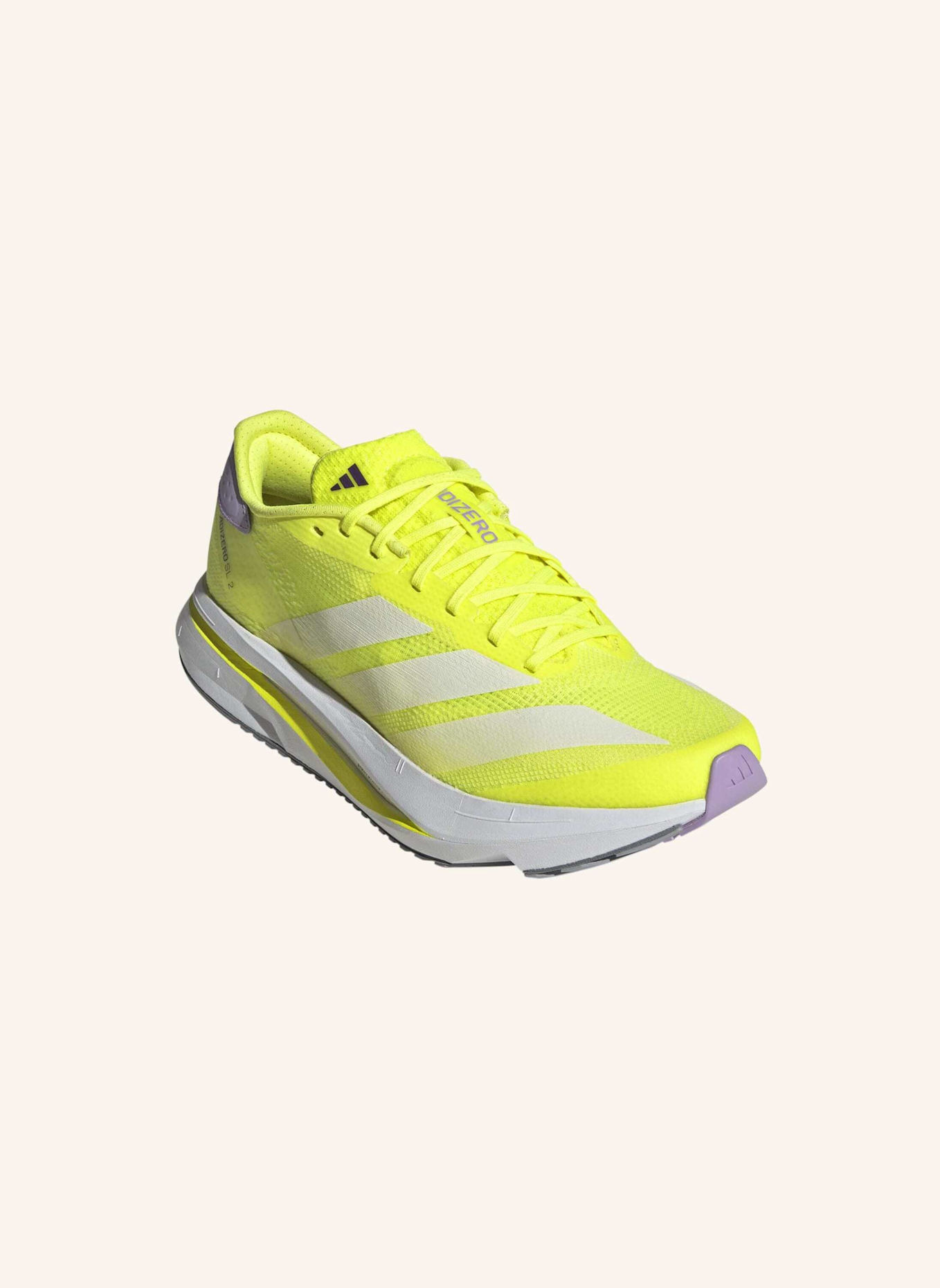 adidas ADIZERO SL2 SCHUH: GELB/ WEISS/ HELLLILA