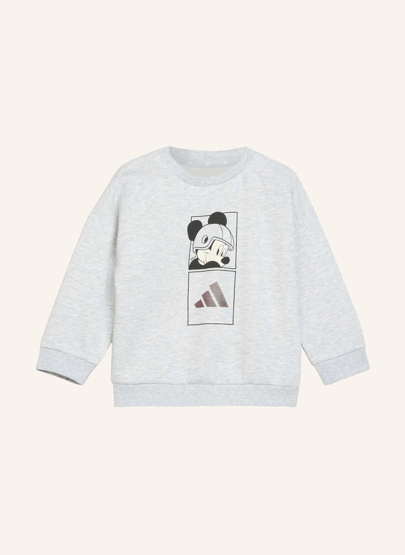 adidas ADIDAS MICKY MAUS TRAININGSANZUG: GRAU/ WEISS