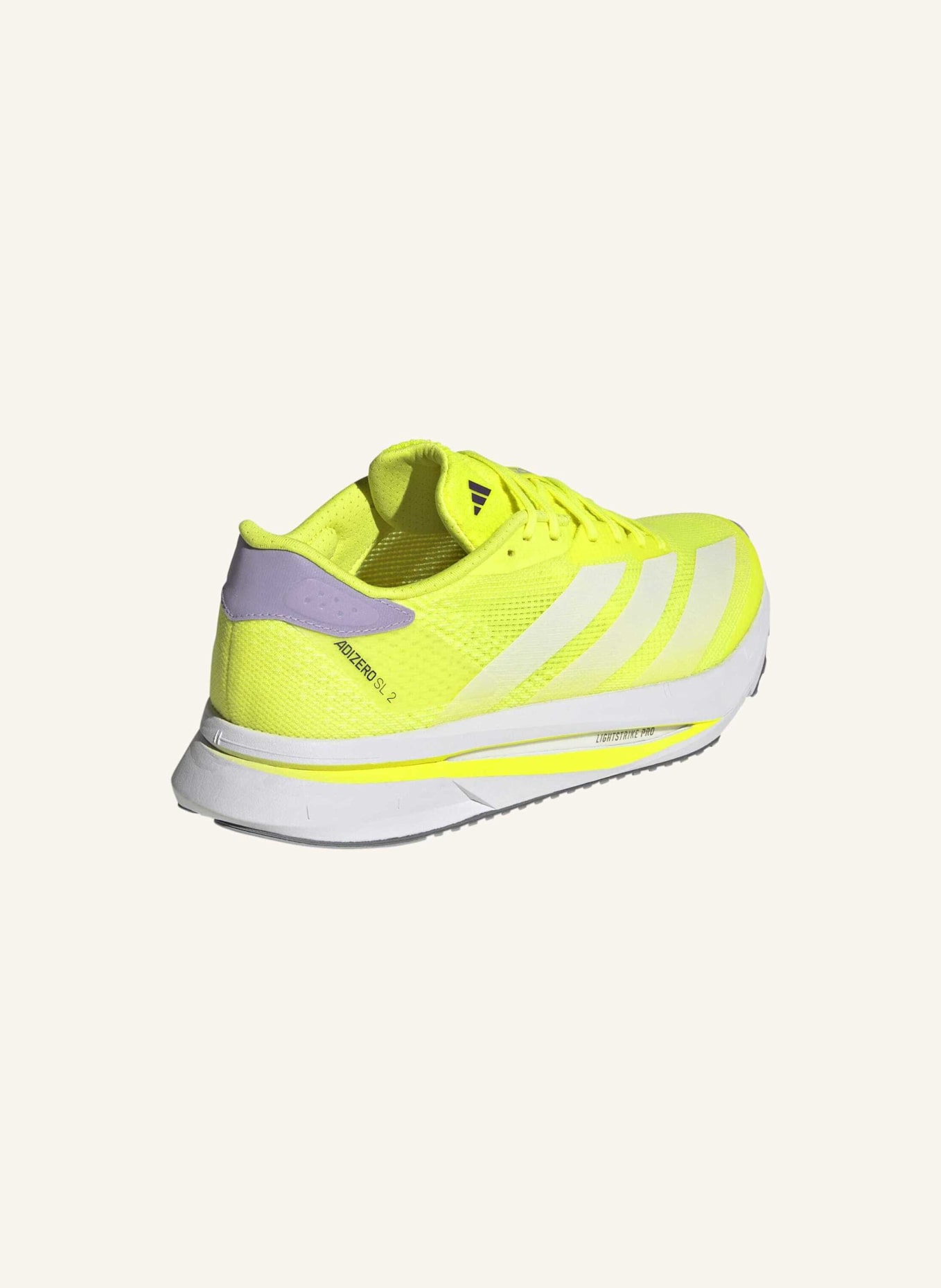 adidas ADIZERO SL2 SCHUH: GELB/ WEISS/ HELLLILA