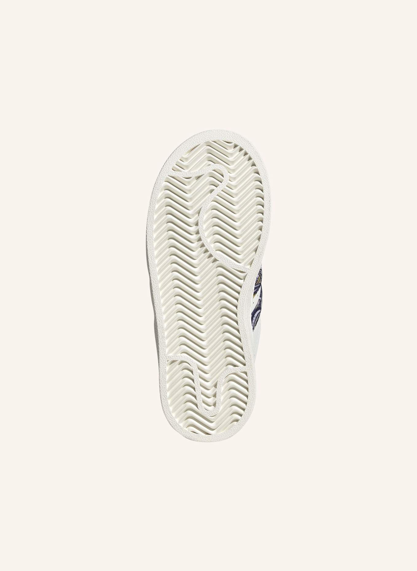 adidas Originals ADIDAS LIBERTY LONDON ADIDAS SUPERSTAR II KOMFORTVERSCHLUSS SCHUH: WEISS/ ROSA/ BEIGE