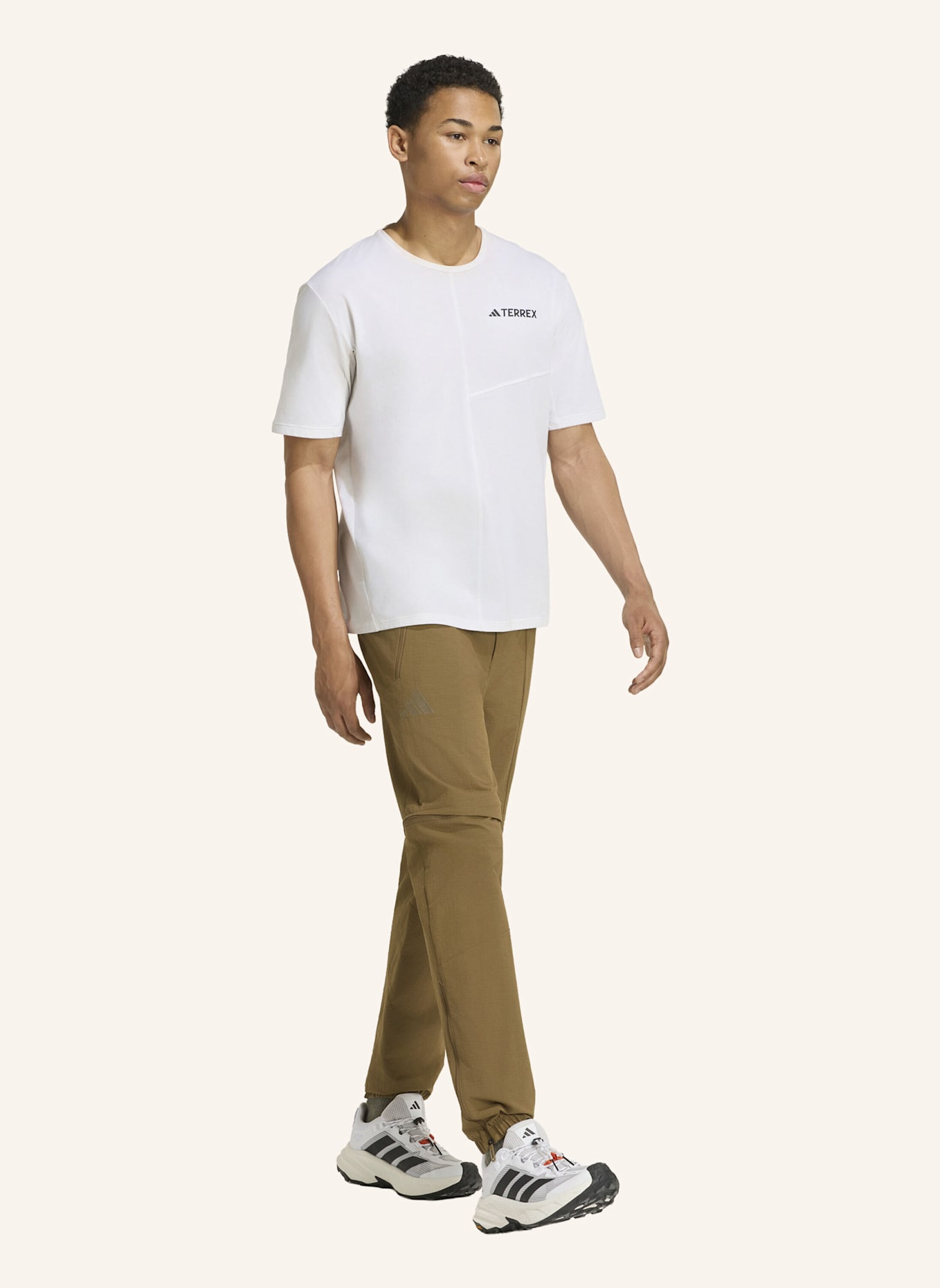 adidas TERREX TERREX XPERIOR UTILITAS CLIMA365 ZIP-OFF-HOSE: BRAUN