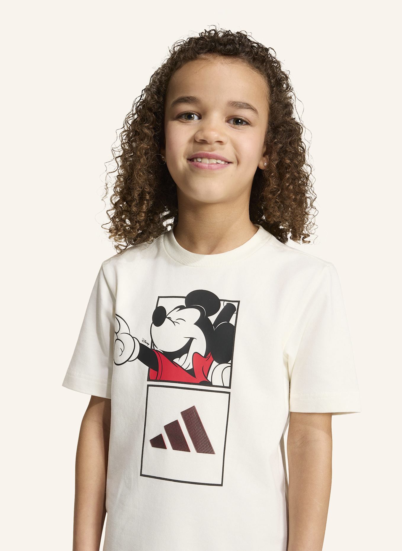 adidas ADIDAS DISNEY MICKY MAUS SET, T-SHIRT UND SHORTS: WEISS/ SCHWARZ