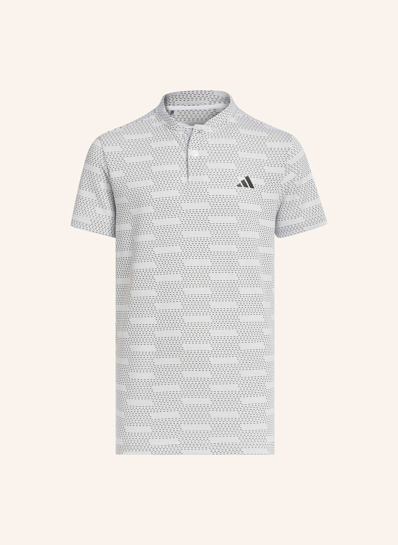 adidas KIDS JACQUARD-POLOSHIRT: WEISS