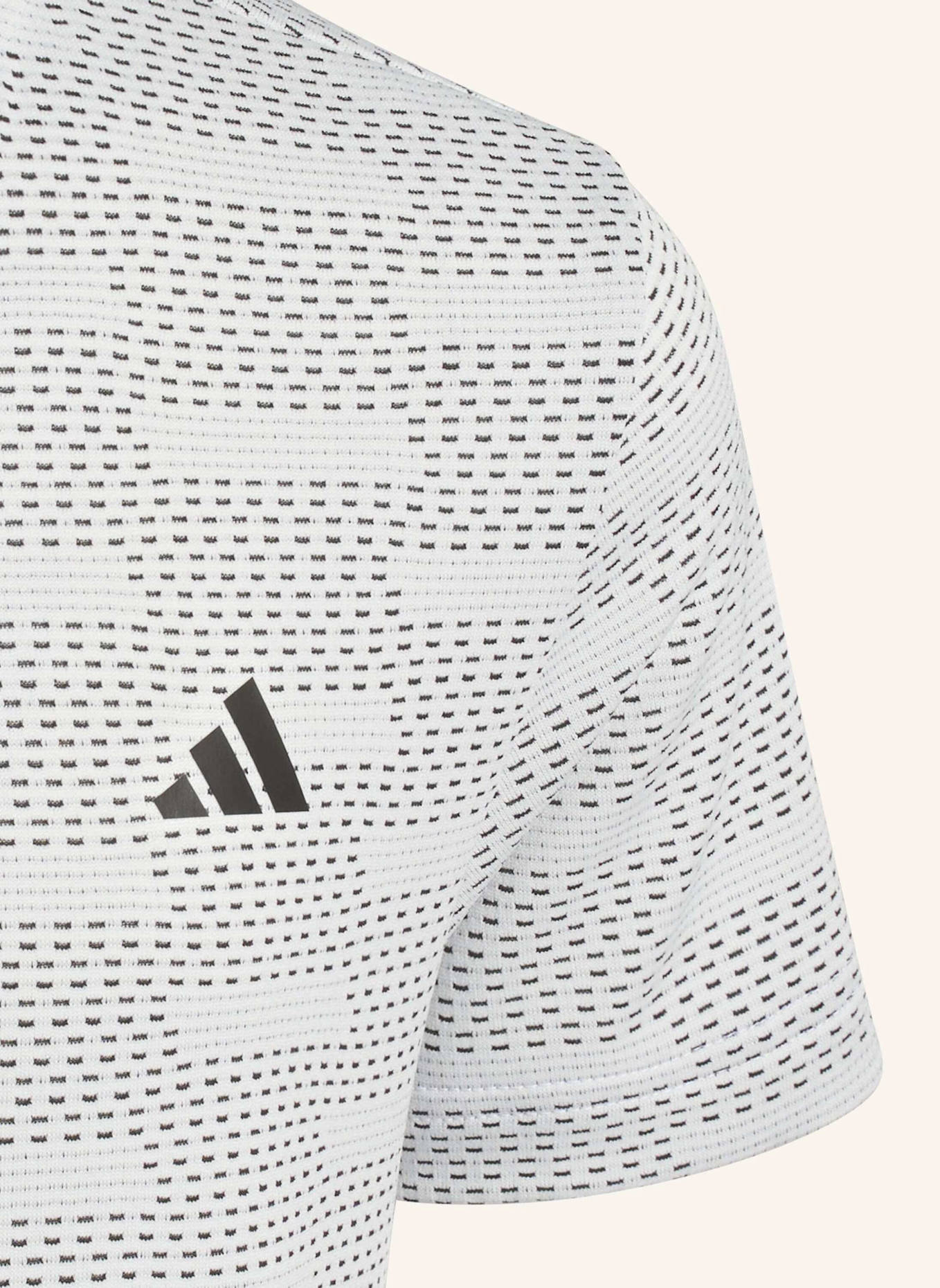 adidas KIDS JACQUARD-POLOSHIRT: WEISS