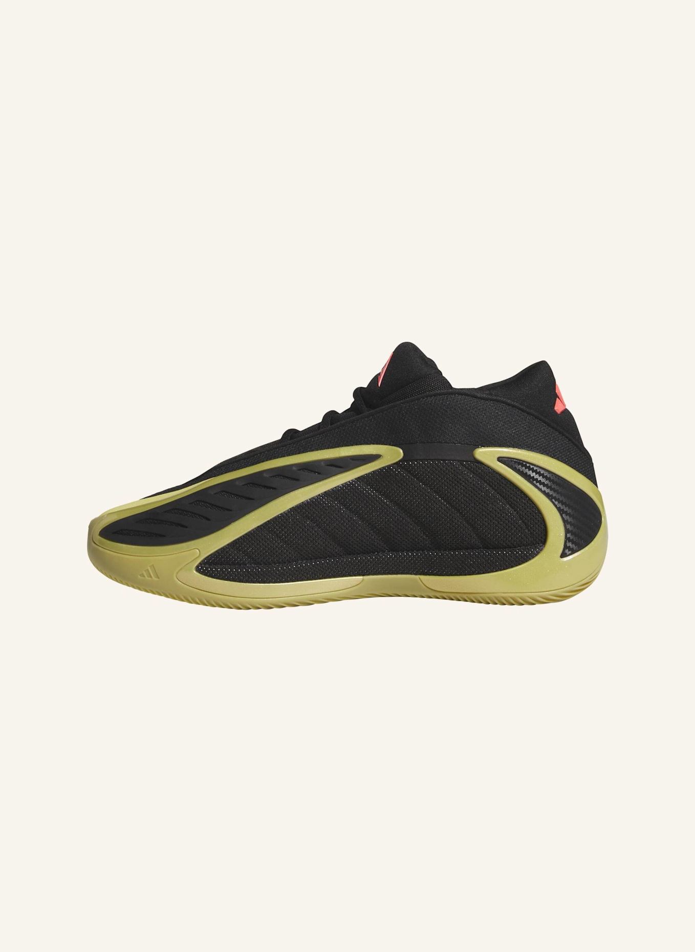 adidas ANTHONY EDWARDS 2 SCHUH: SCHWARZ/ GOLD