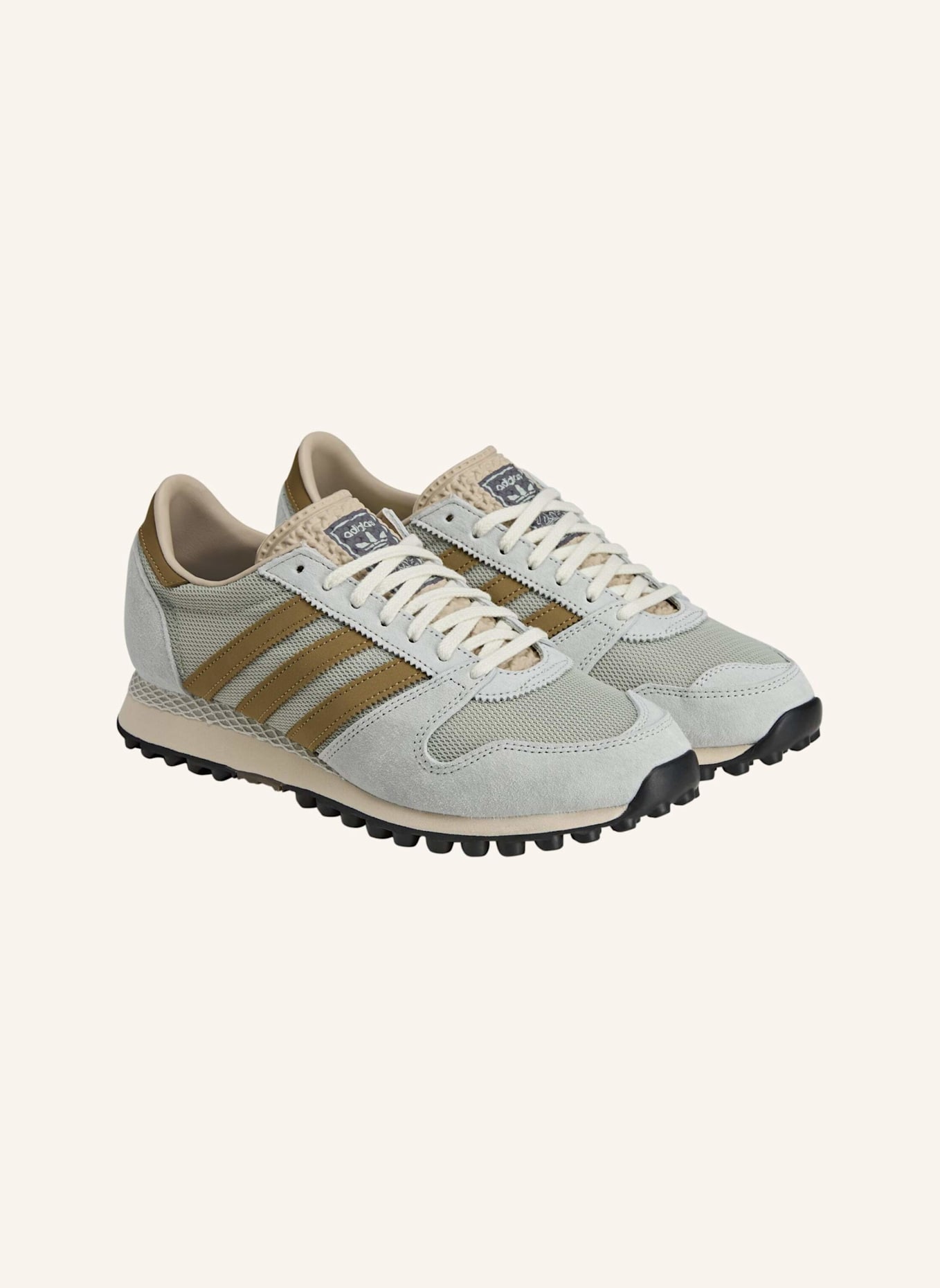 adidas Originals LONGRIDGE SPZL SCHUH: GRAU/ GRÜN/ SCHWARZ