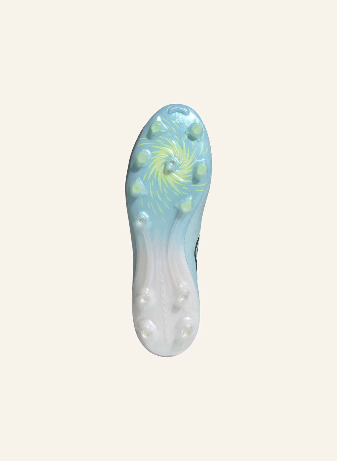 adidas F50 SPARKFUSION PRO MID CUT FIRM GROUND / ARTIFICIAL GROUND FUSSBALLSCHUHE: BLAU/ GELB