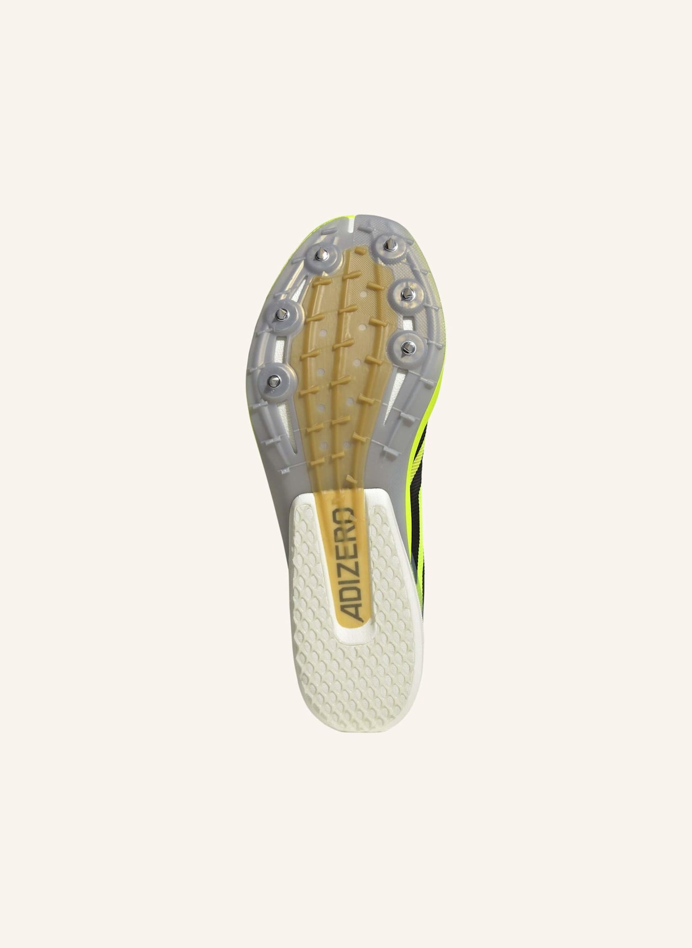 adidas ADIZERO AVANTI XC SCHUH: GELB/ SCHWARZ/ ROT