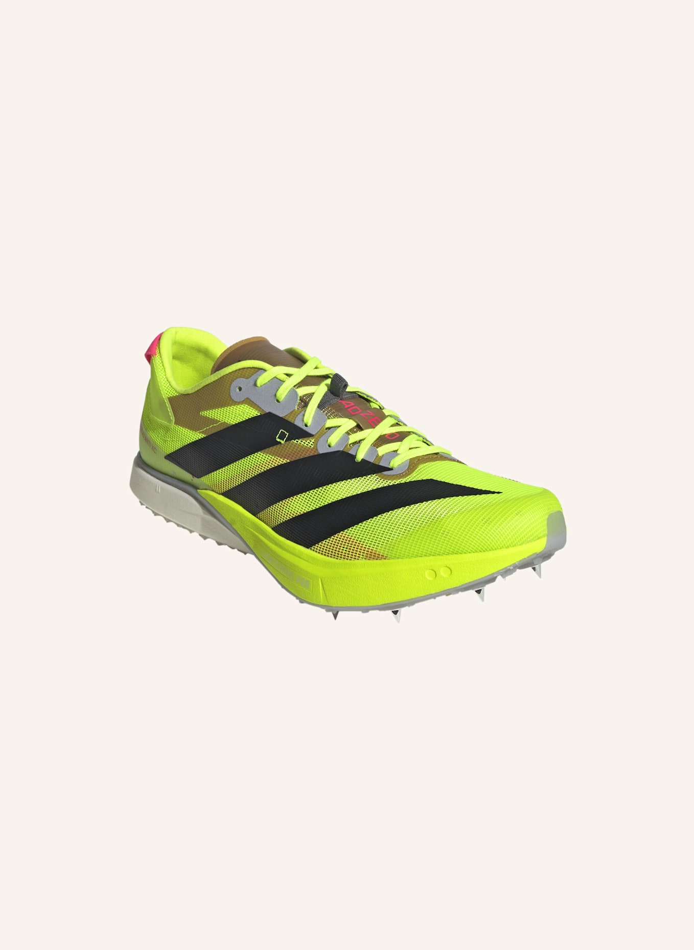 adidas ADIZERO AVANTI XC SCHUH: GELB/ SCHWARZ/ ROT