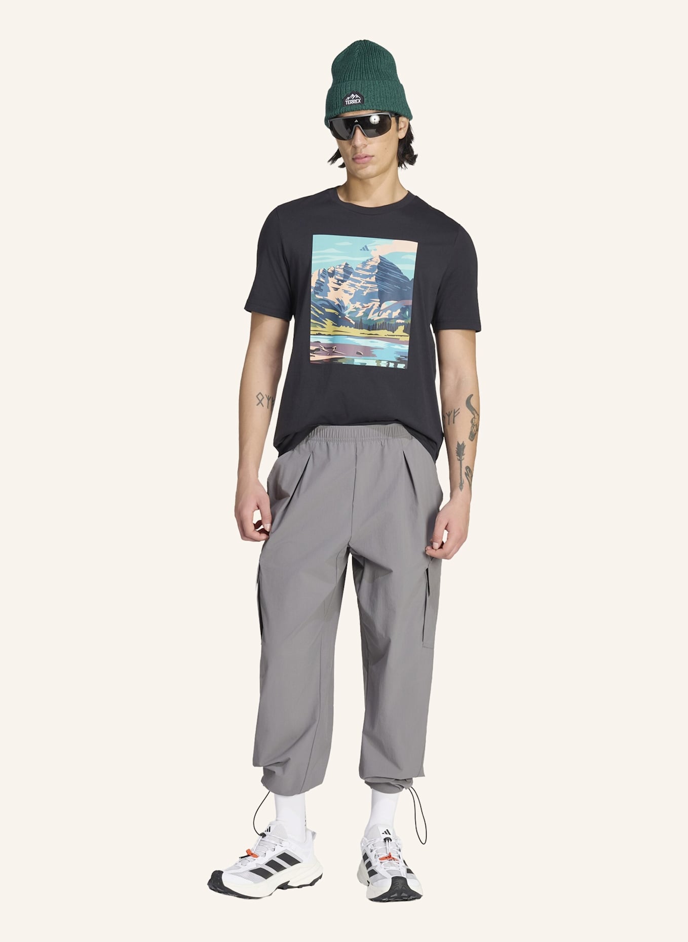 adidas TERREX TERREX XPLORIC CLIMA365 CARGOHOSE: GRAU