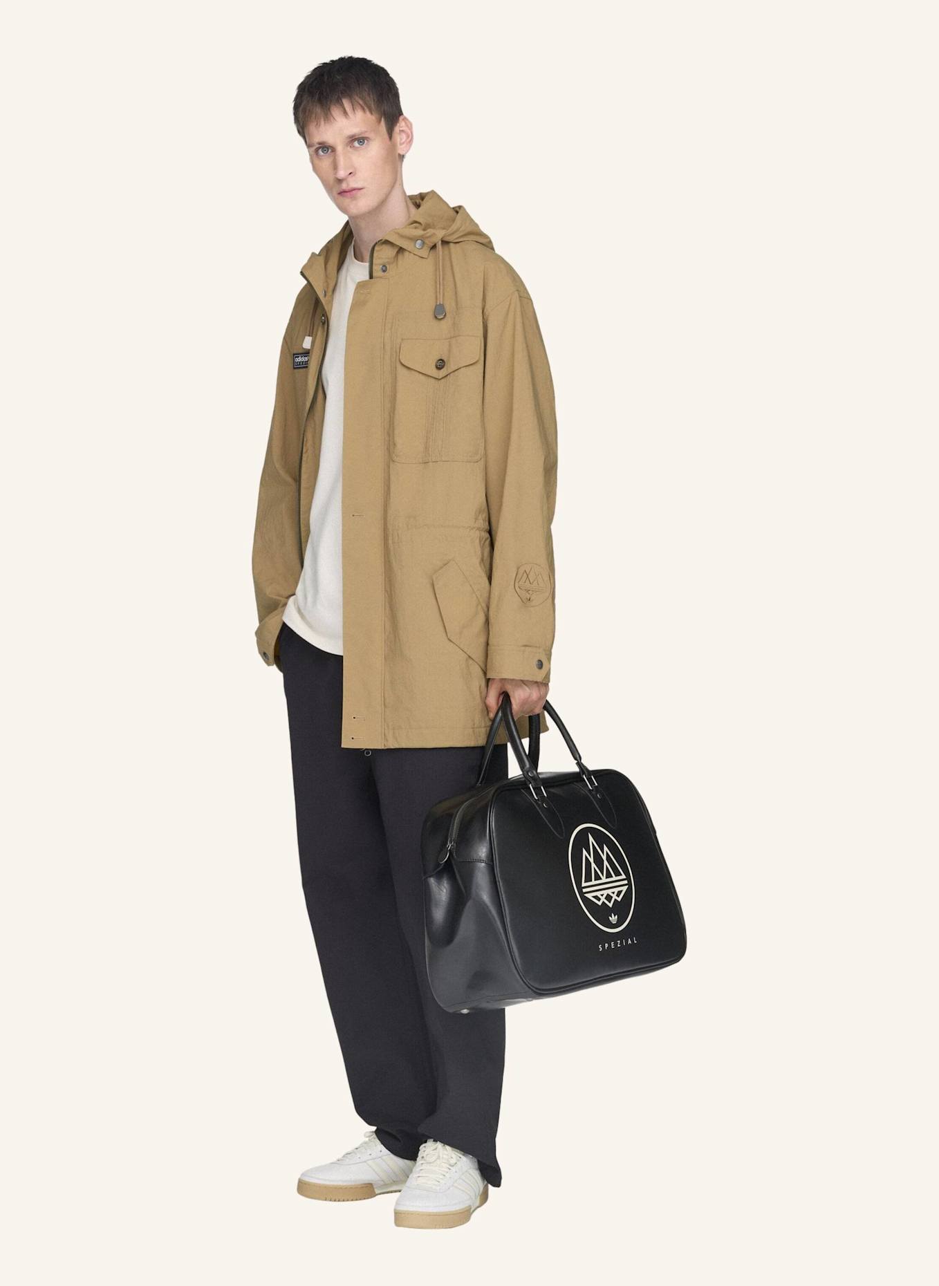 adidas Originals LONGRIDGE SPZL PARKA: BRAUN