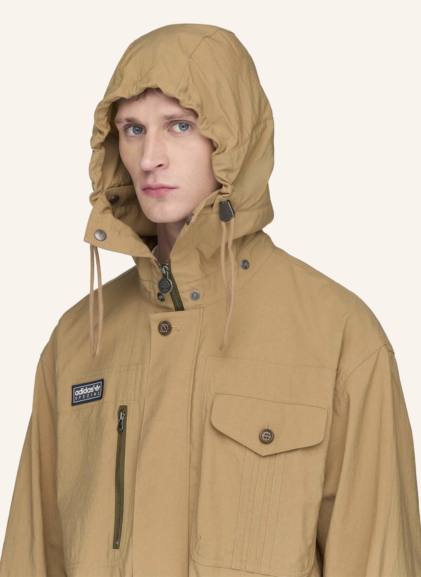 adidas Originals LONGRIDGE SPZL PARKA: BRAUN