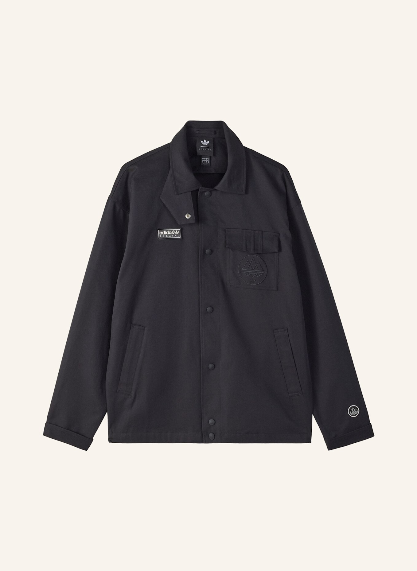 adidas Originals WINGROVE II SPZL JACKE: SCHWARZ