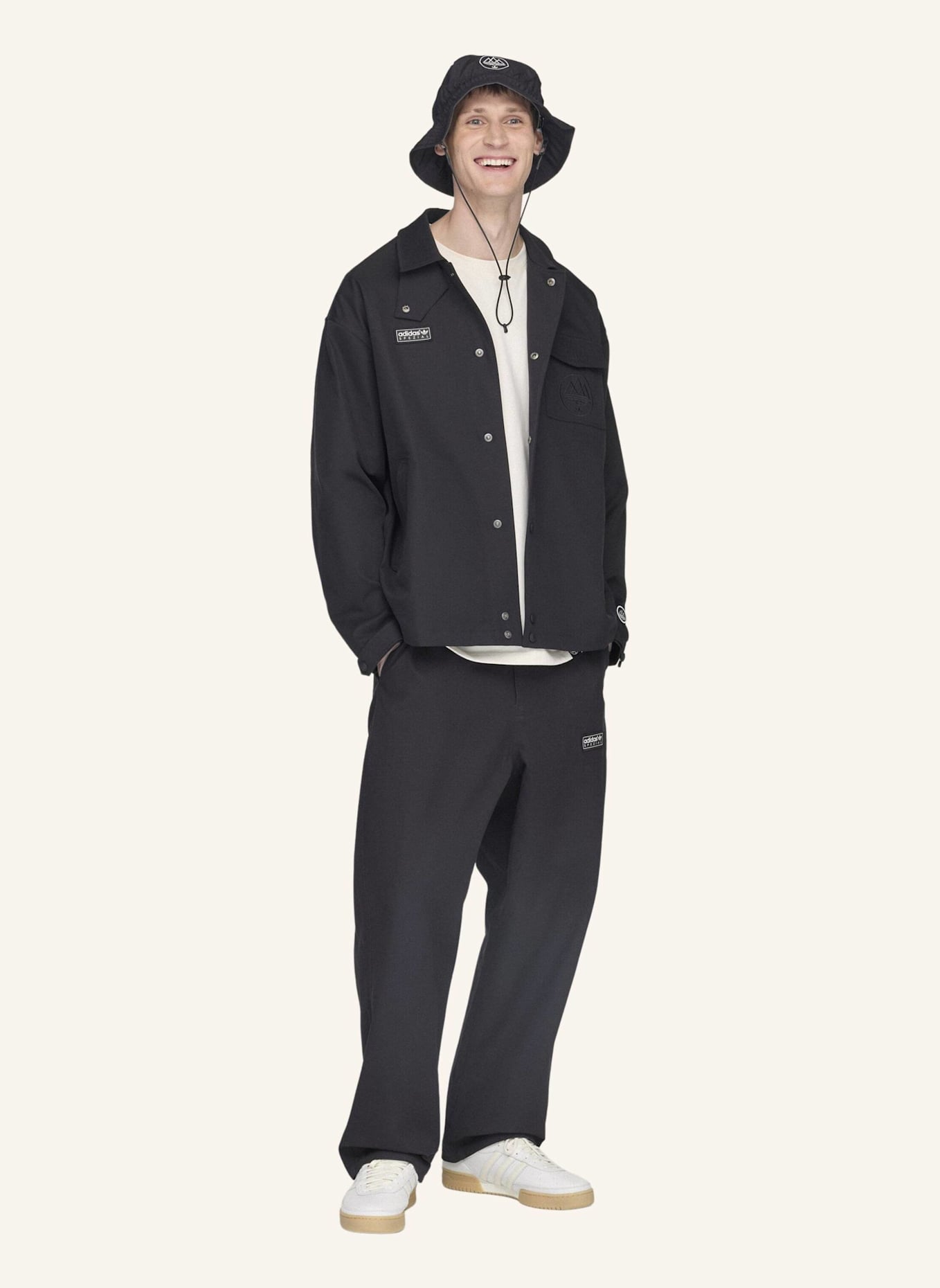 adidas Originals WINGROVE II SPZL JACKE: SCHWARZ