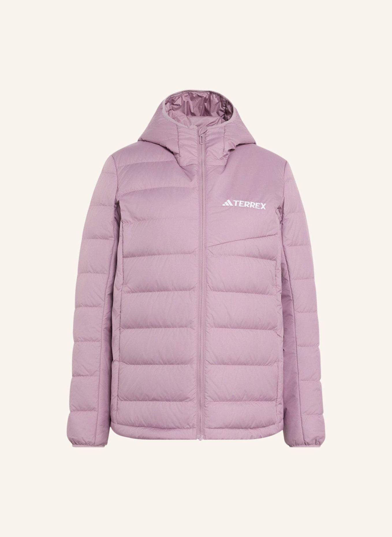 adidas TERREX TERREX MULTI LIGHT DOWN CLIMAWARM KAPUZENJACKE: LILA