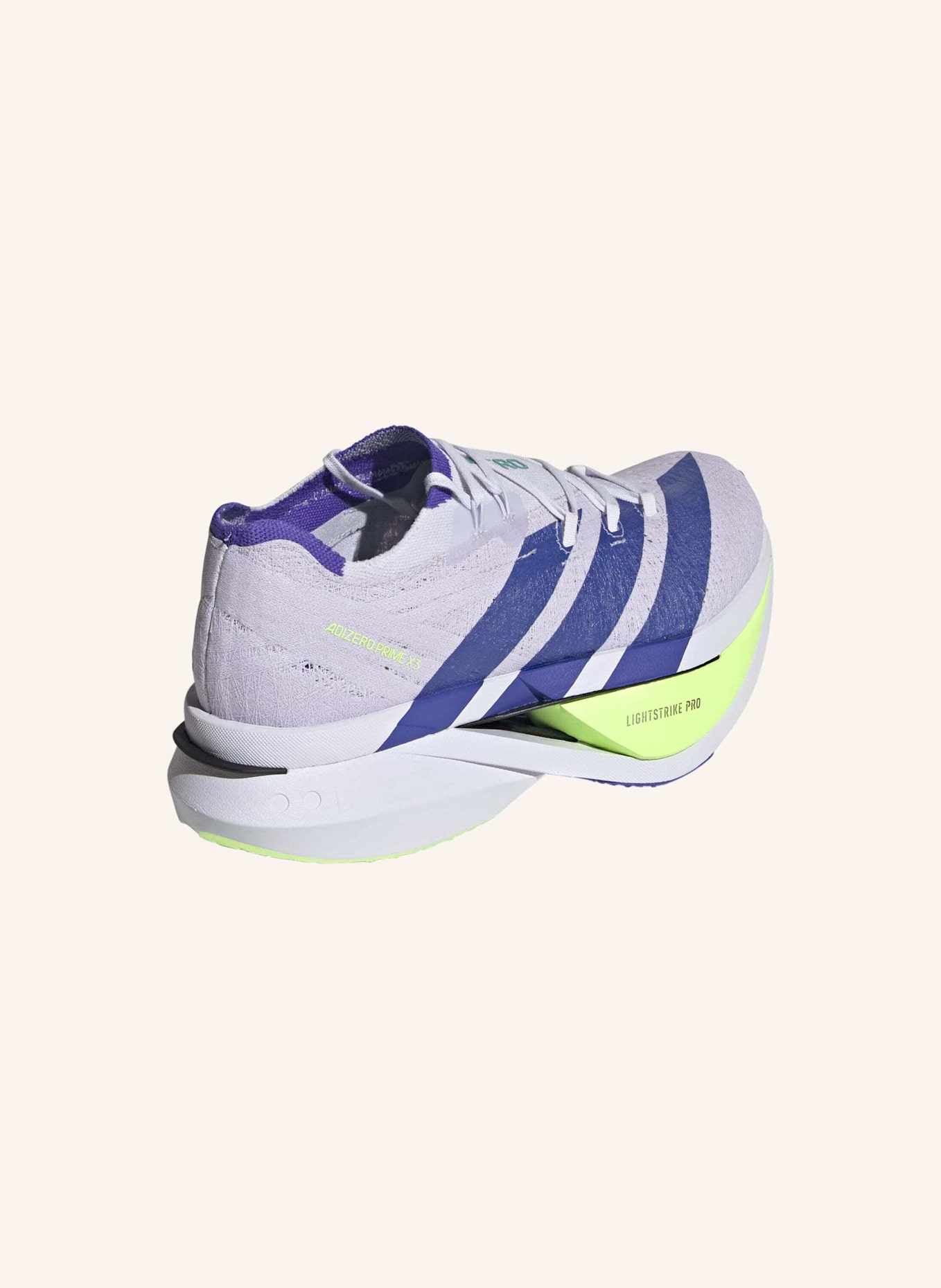 adidas Laufschuhe ADIZERO PRIME X3 STRUNG: GRÜN