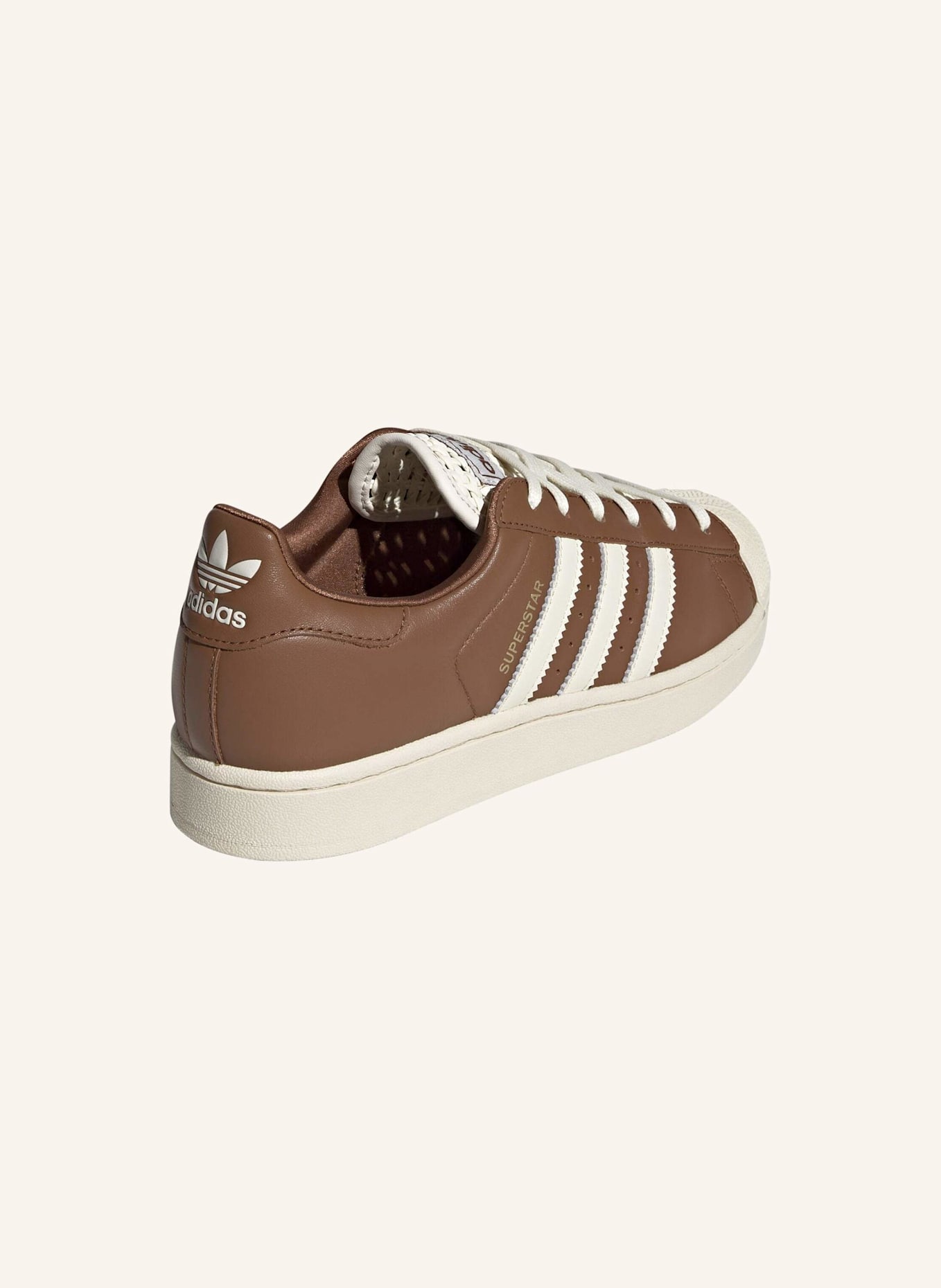 adidas Originals Sneaker SUPERSTAR II: BRAUN/ WEISS