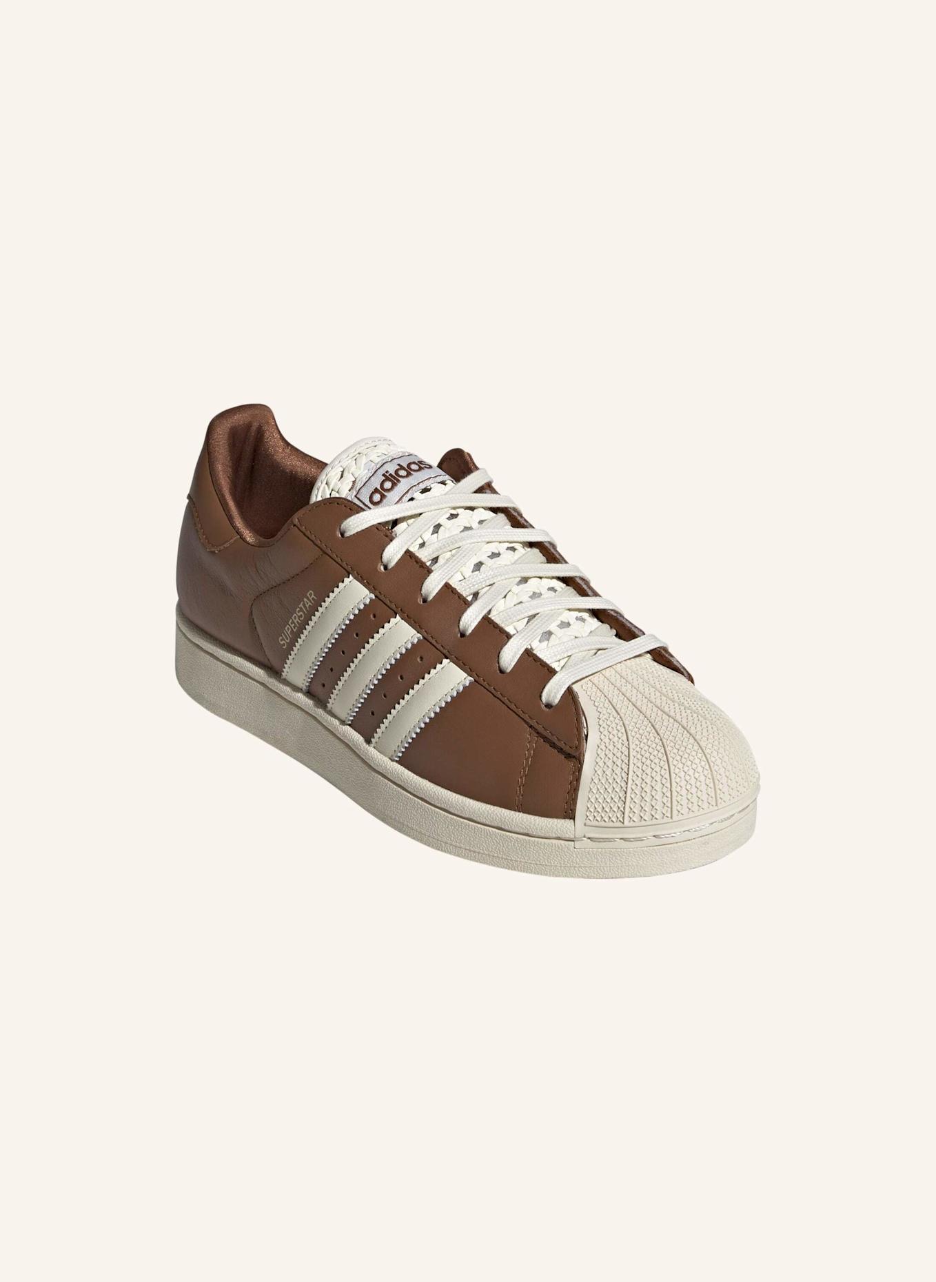 adidas Originals Sneaker SUPERSTAR II: BRAUN/ WEISS