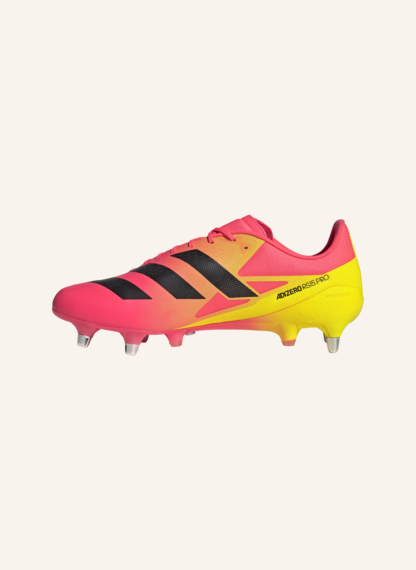 adidas ADIZERO RS15 PRO SG RUGBYSCHUH: SCHWARZ