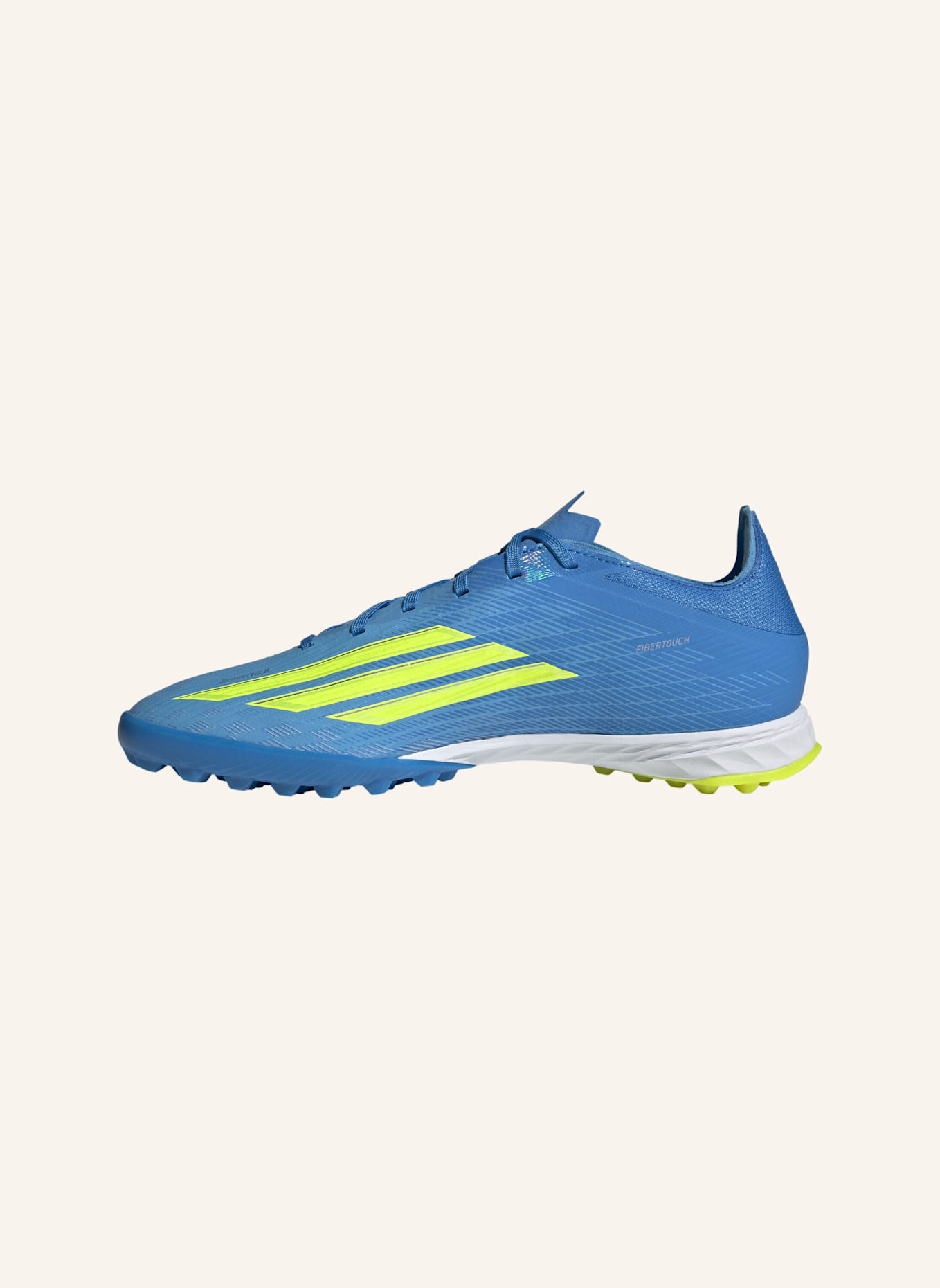 adidas F50 PRO TURF FUSSBALLSCHUH: BLAU/ GELB