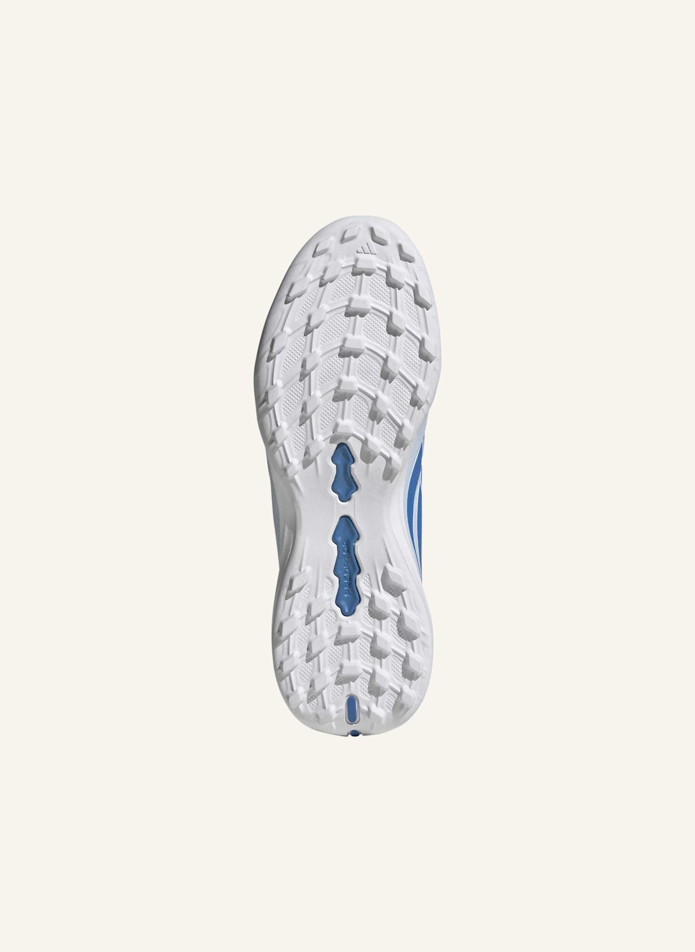 adidas PREDATOR LEAGUE FOLD-OVER TONGUE TURF KIDS FUSSBALLSCHUH: BLAU/ GELB
