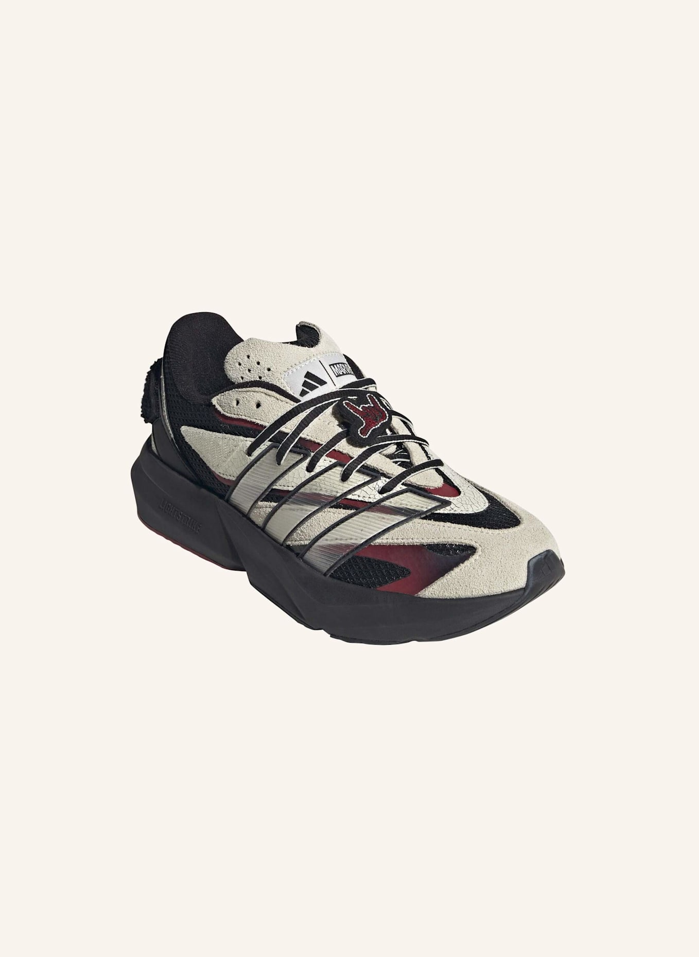 adidas ADIDAS MARVEL SPIDER-MAN LIGHTBLAZE SCHUH: SCHWARZ/ WEISS/ ROT