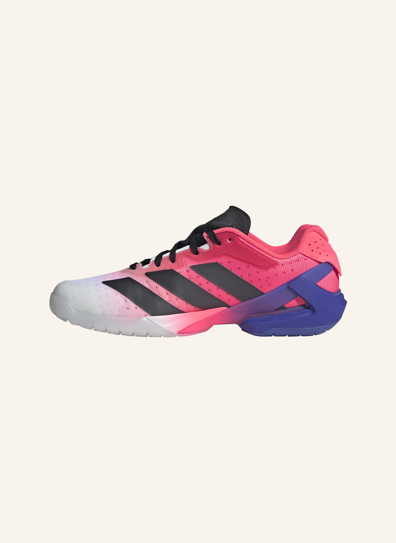 adidas Indoorschuhe ADIZERO COUNTERBLAST: GRAU/ SCHWARZ