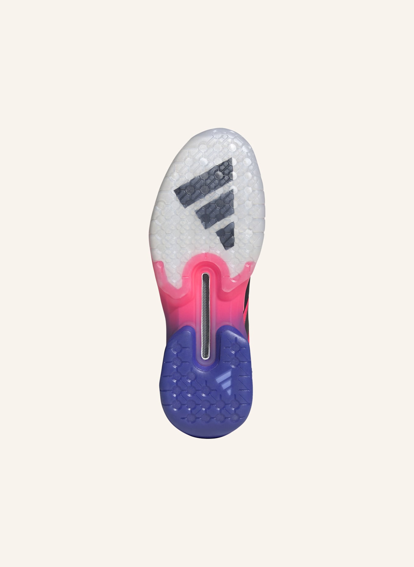 adidas Indoorschuhe ADIZERO COUNTERBLAST: GRAU/ SCHWARZ