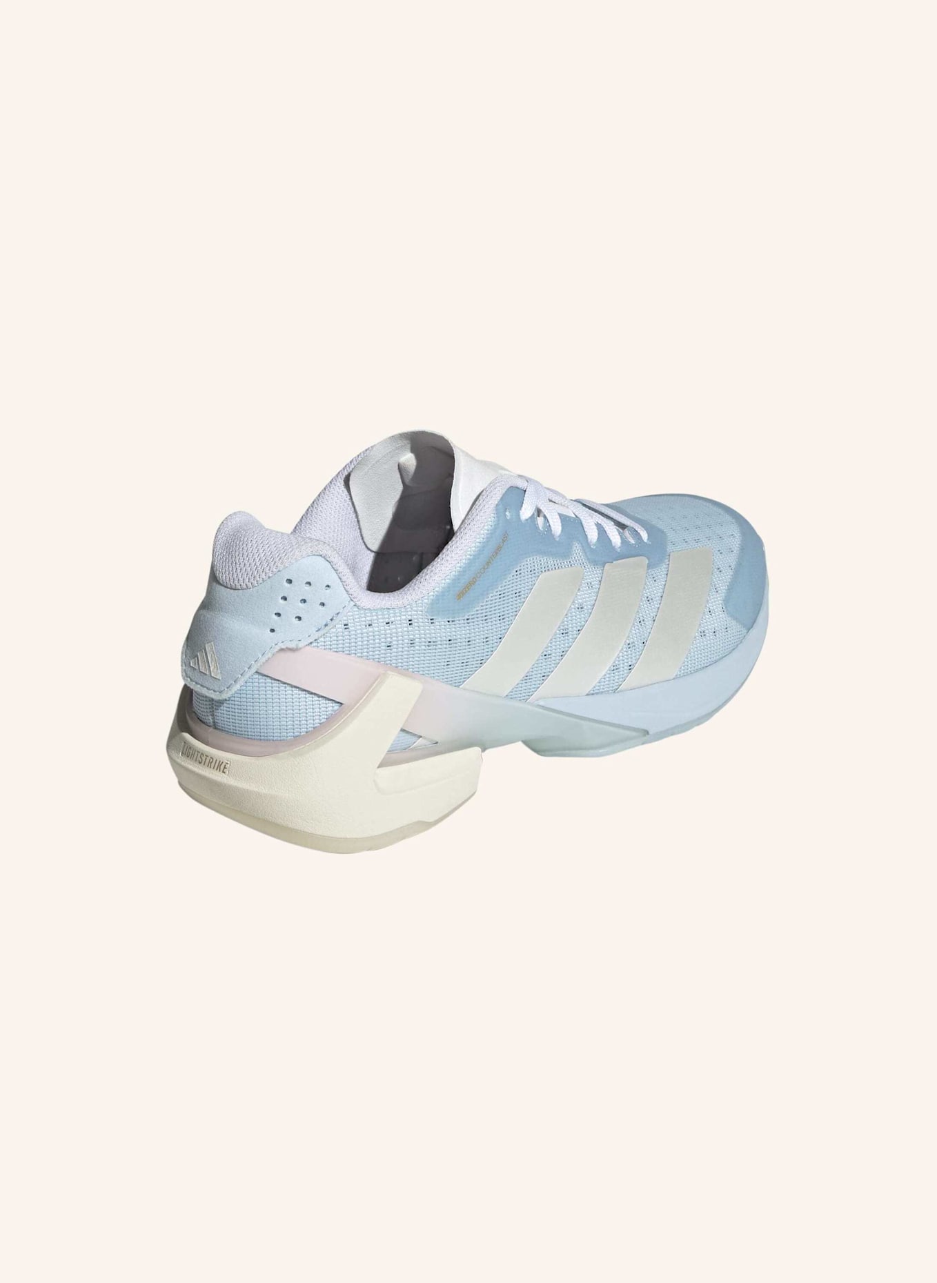 adidas ADIZERO COUNTERBLAST HALLENSCHUH: BLAU/ WEISS