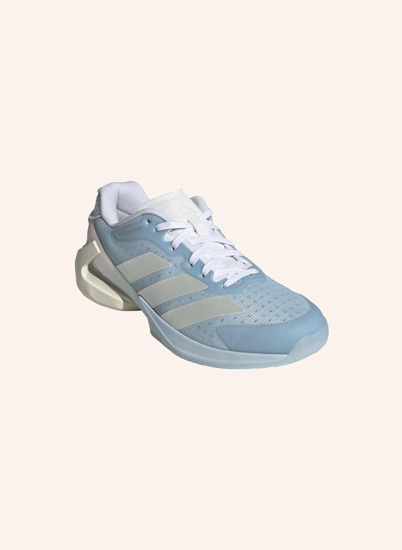 adidas ADIZERO COUNTERBLAST HALLENSCHUH: BLAU/ WEISS