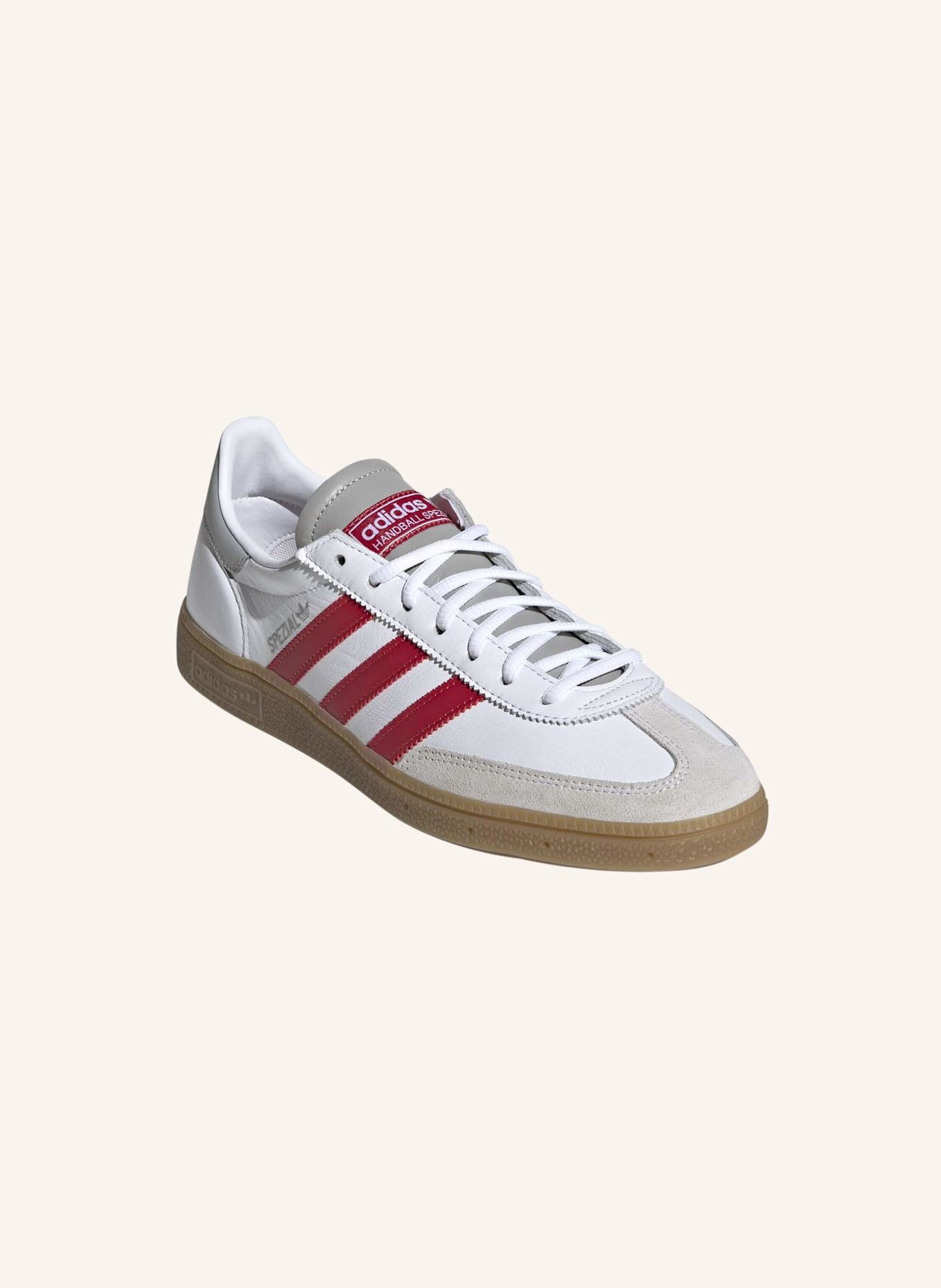 adidas Originals FC LIVERPOOL HANDBALL SPEZIAL SCHUH: WEISS/ ROT/ GRAU