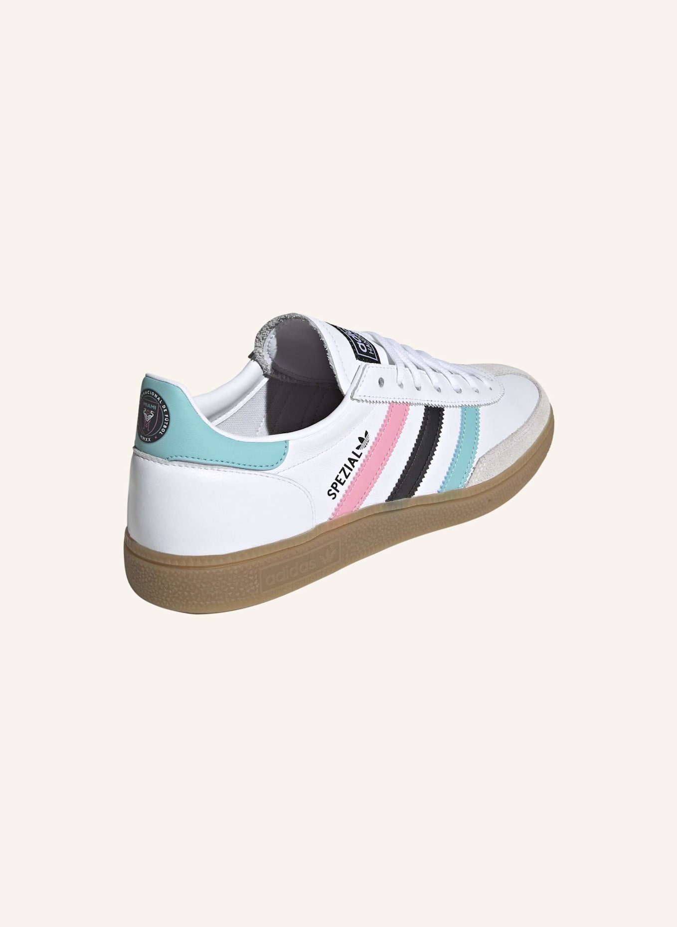 adidas FC LIVERPOOL HANDBALL SPEZIAL SCHUH: WEISS/ GRÜN/ SCHWARZ