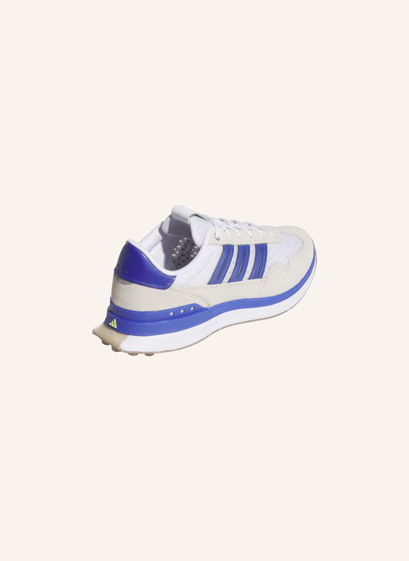 adidas S2G VENT SPIKELESS GOLFSCHUH: WEISS/ BEIGE