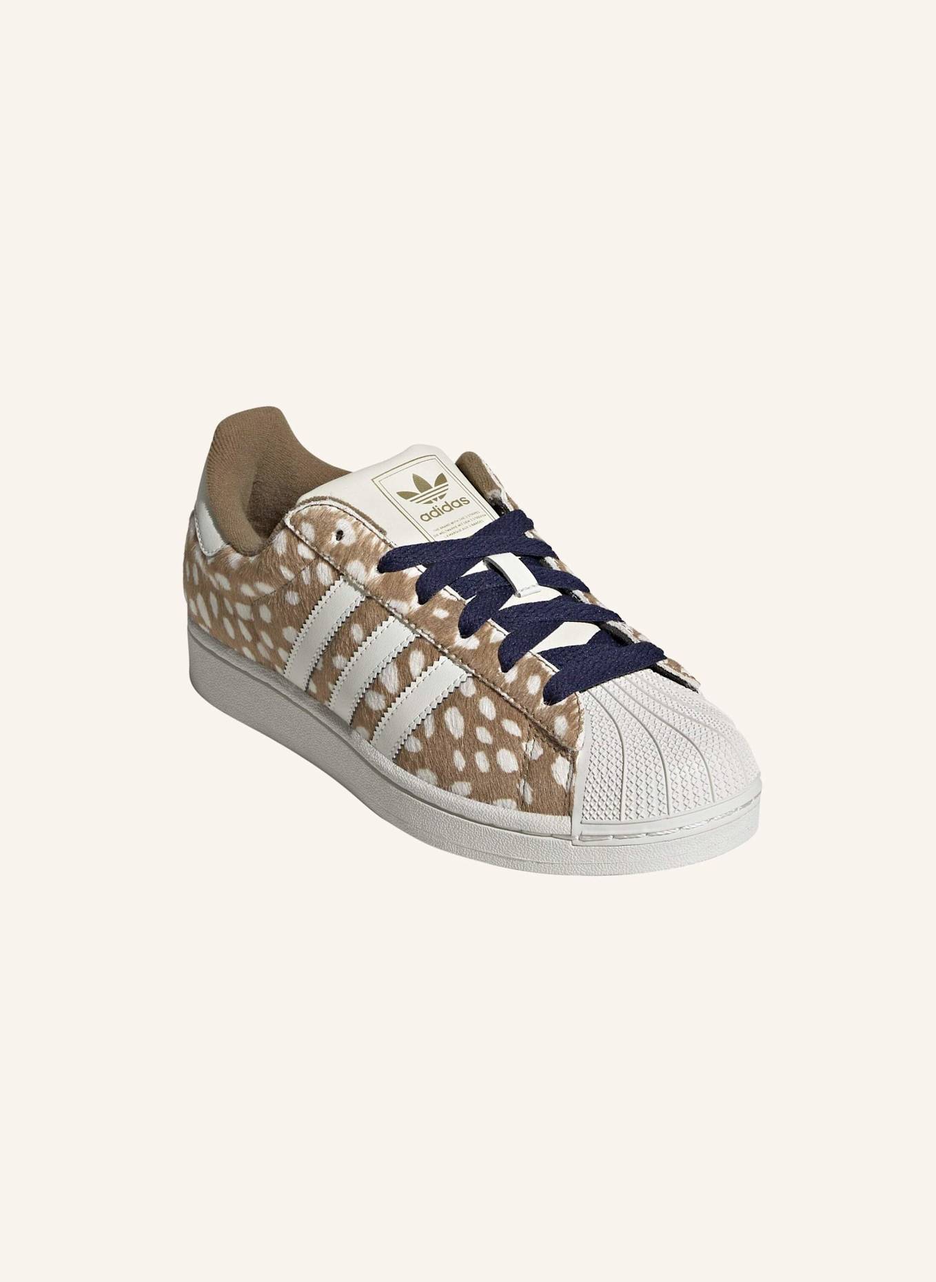 adidas Originals SUPERSTAR II SCHUH: BRAUN/ WEISS/ BLAU