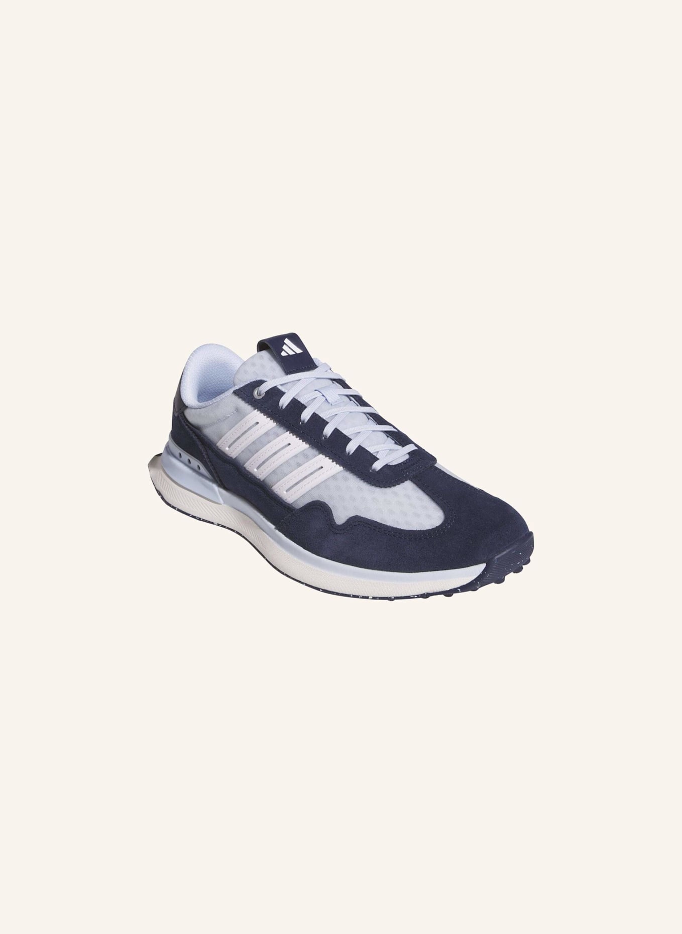 adidas S2G VENT SPIKELESS GOLFSCHUH: BLAU/ WEISS