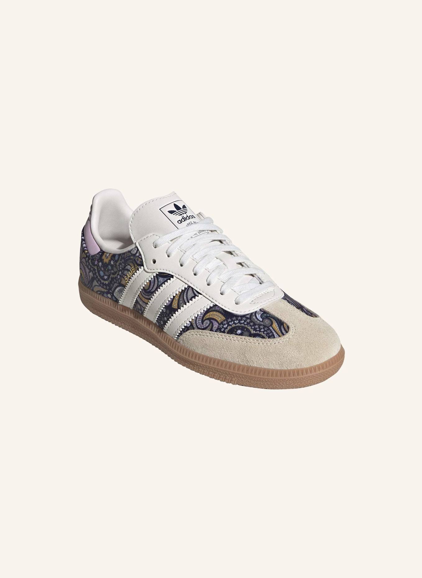 adidas Originals ADIDAS LIBERTY SAMBA OG SCHUH: WEISS/ ROSA/ BEIGE