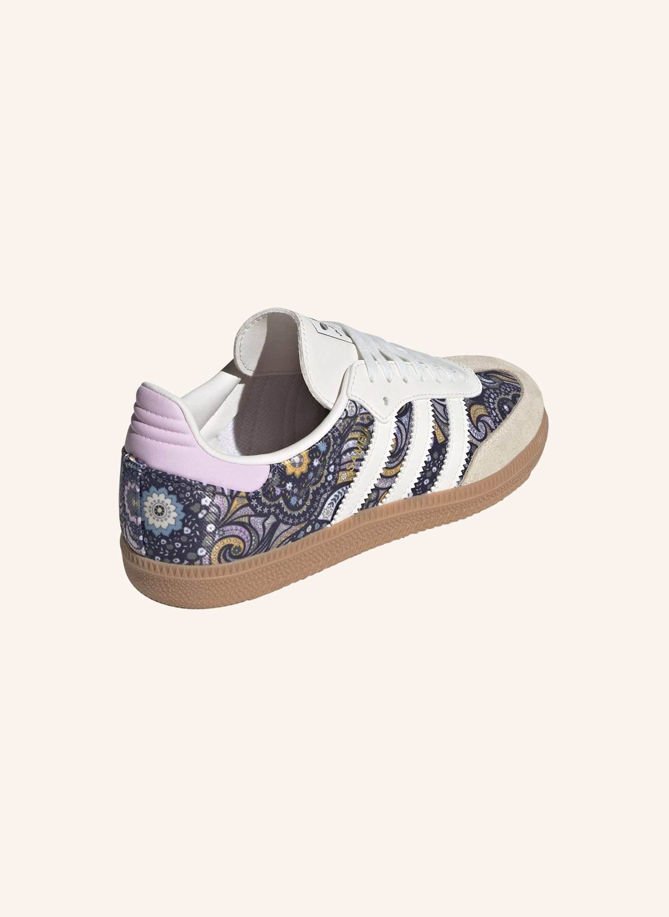 adidas Originals ADIDAS LIBERTY SAMBA OG SCHUH: WEISS/ ROSA/ BEIGE