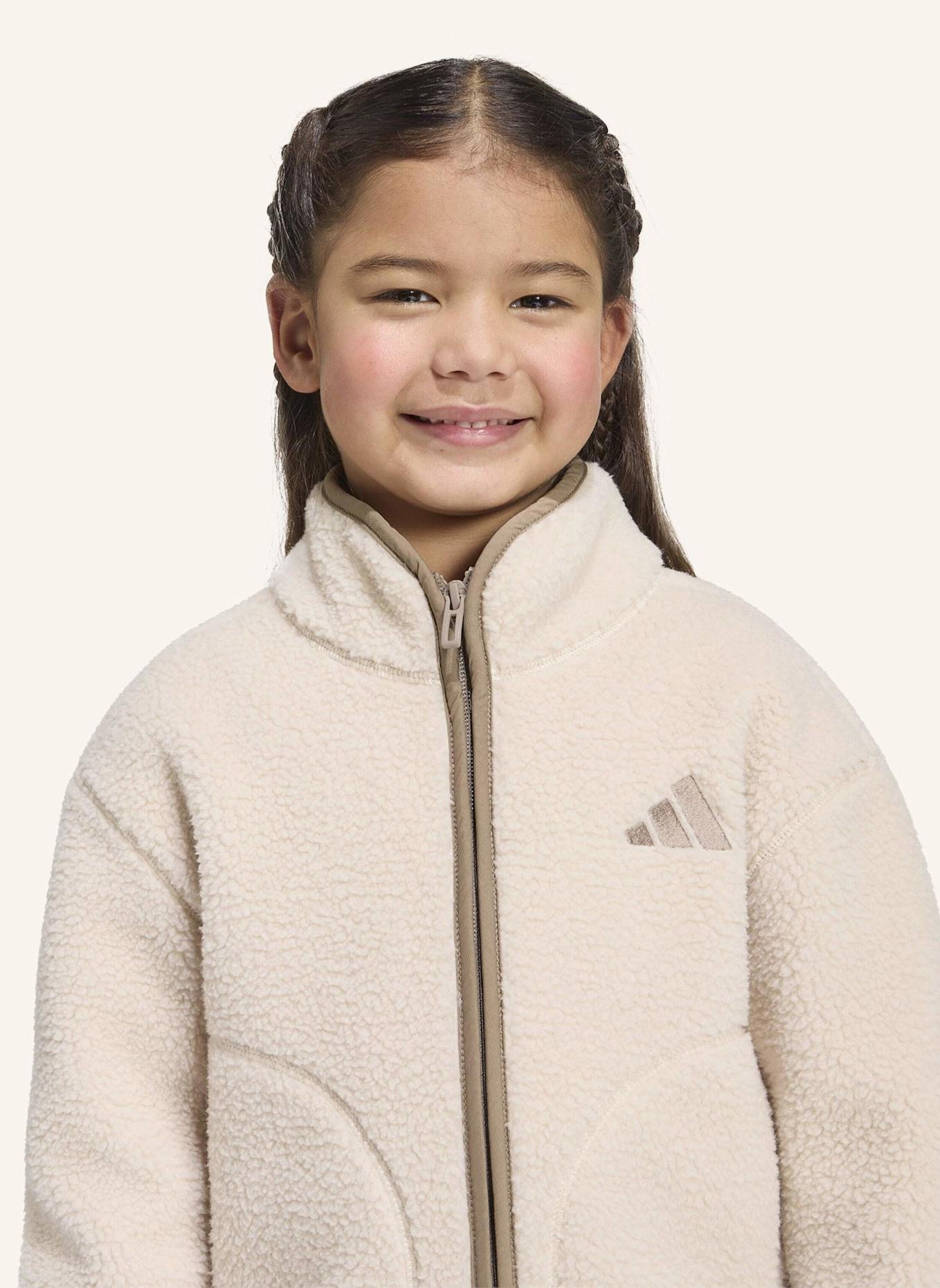 adidas ALPAKA SHERPA JACKE: BEIGE