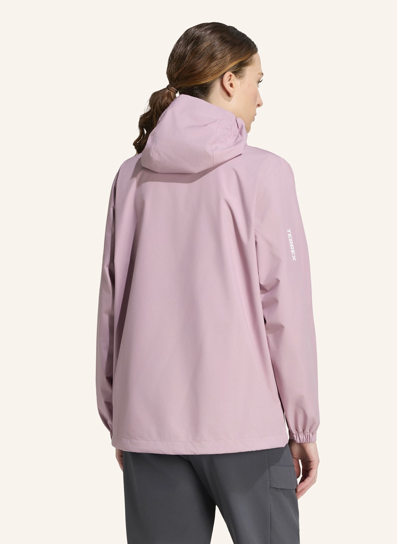 adidas TERREX TERREX MULTI 2.5 LAYER CLIMAPROOF REGENJACKE: LILA