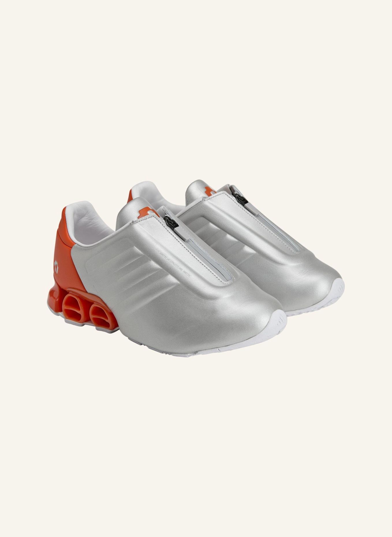 adidas Originals MEGARIDE S2 MIAOU SCHUH: SILBER/ BLAU/ ORANGE