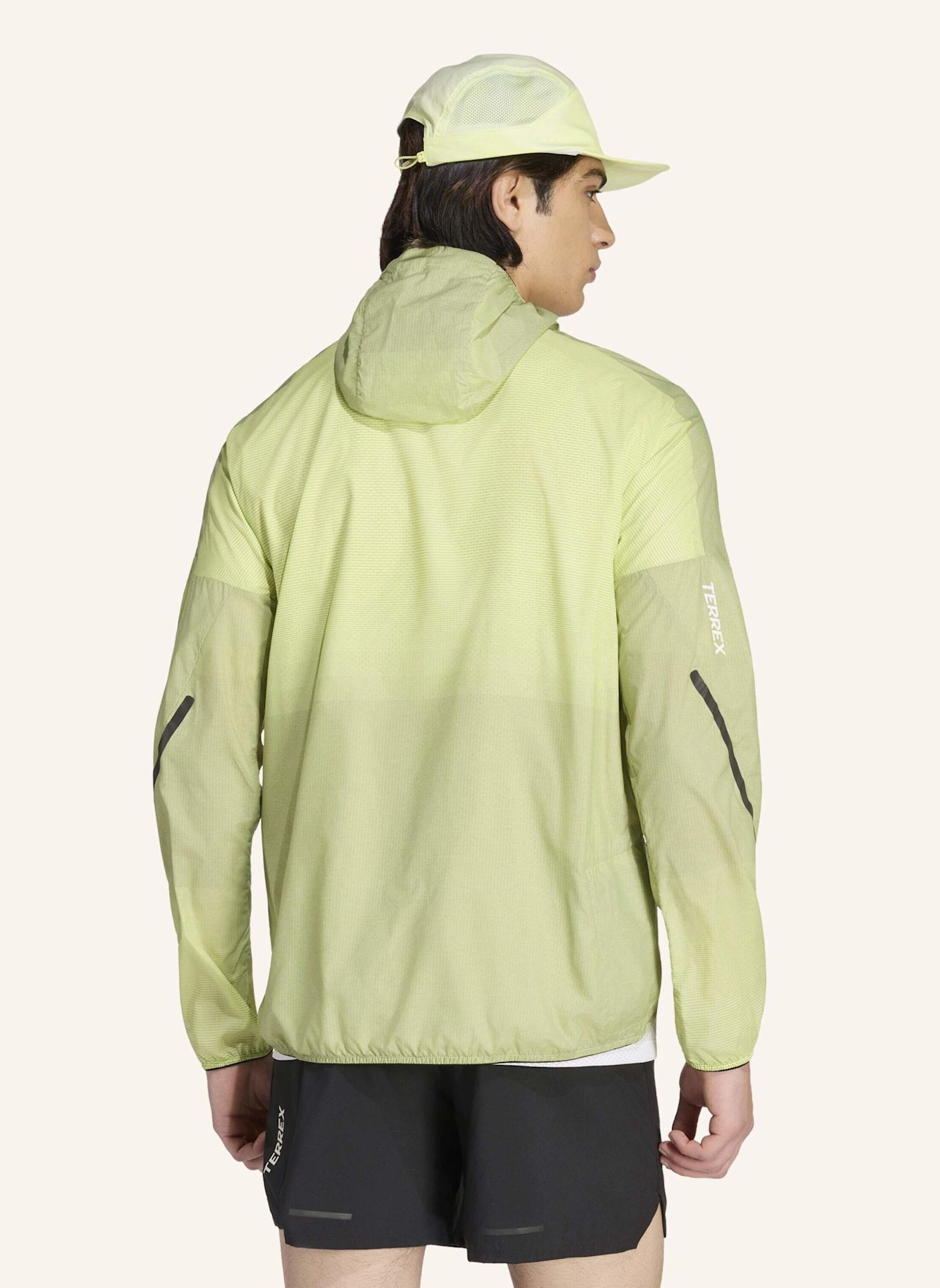 adidas TERREX TERREX XPERIOR CLIMA365 LIGHT WINDWEAVE JACKE: GRÜN