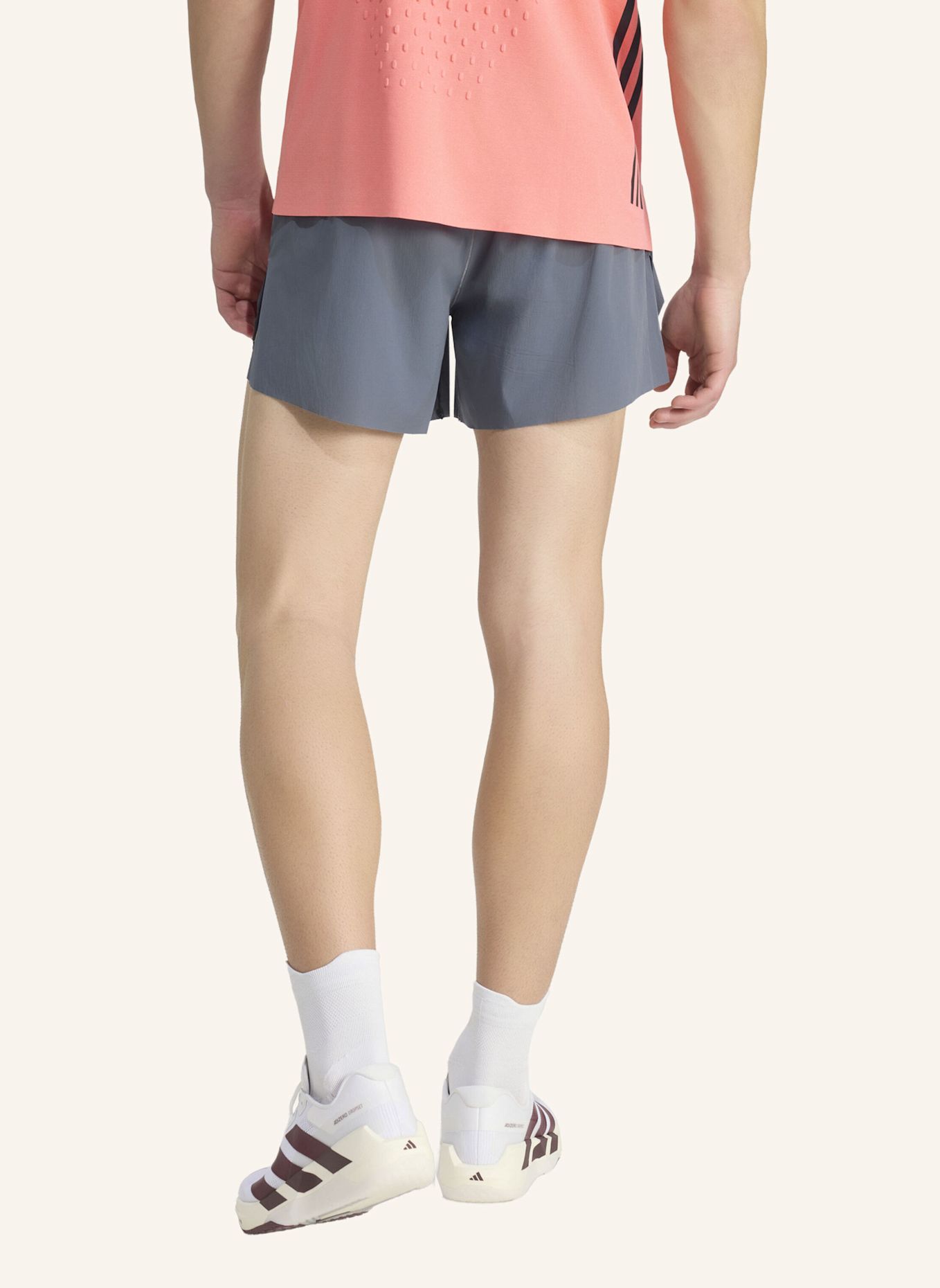 adidas ADIZERO PRO POCKET LAUFSHORTS: SCHWARZ