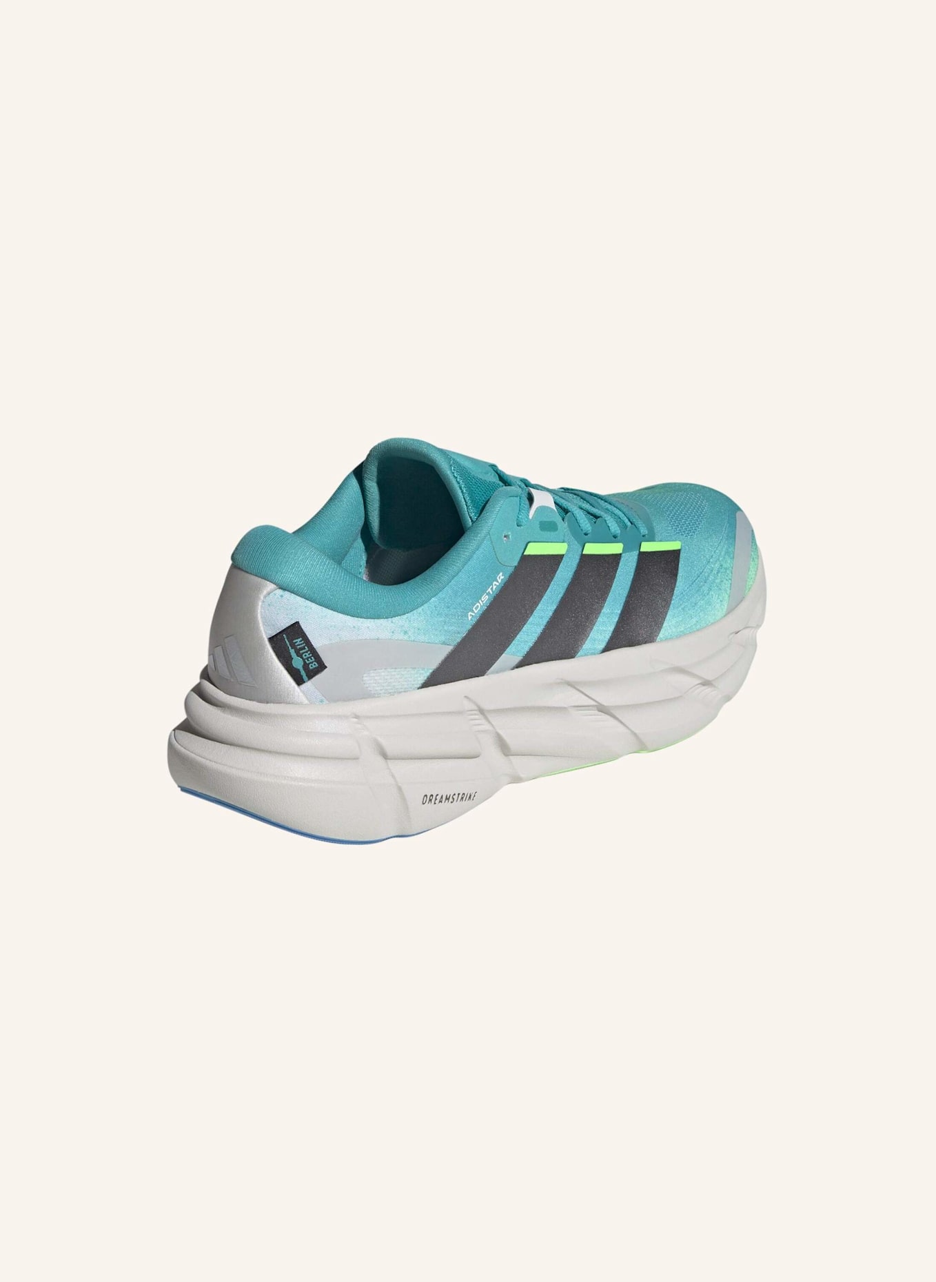 adidas Laufschuhe ADISTAR 5: GRÜN/ GRAU