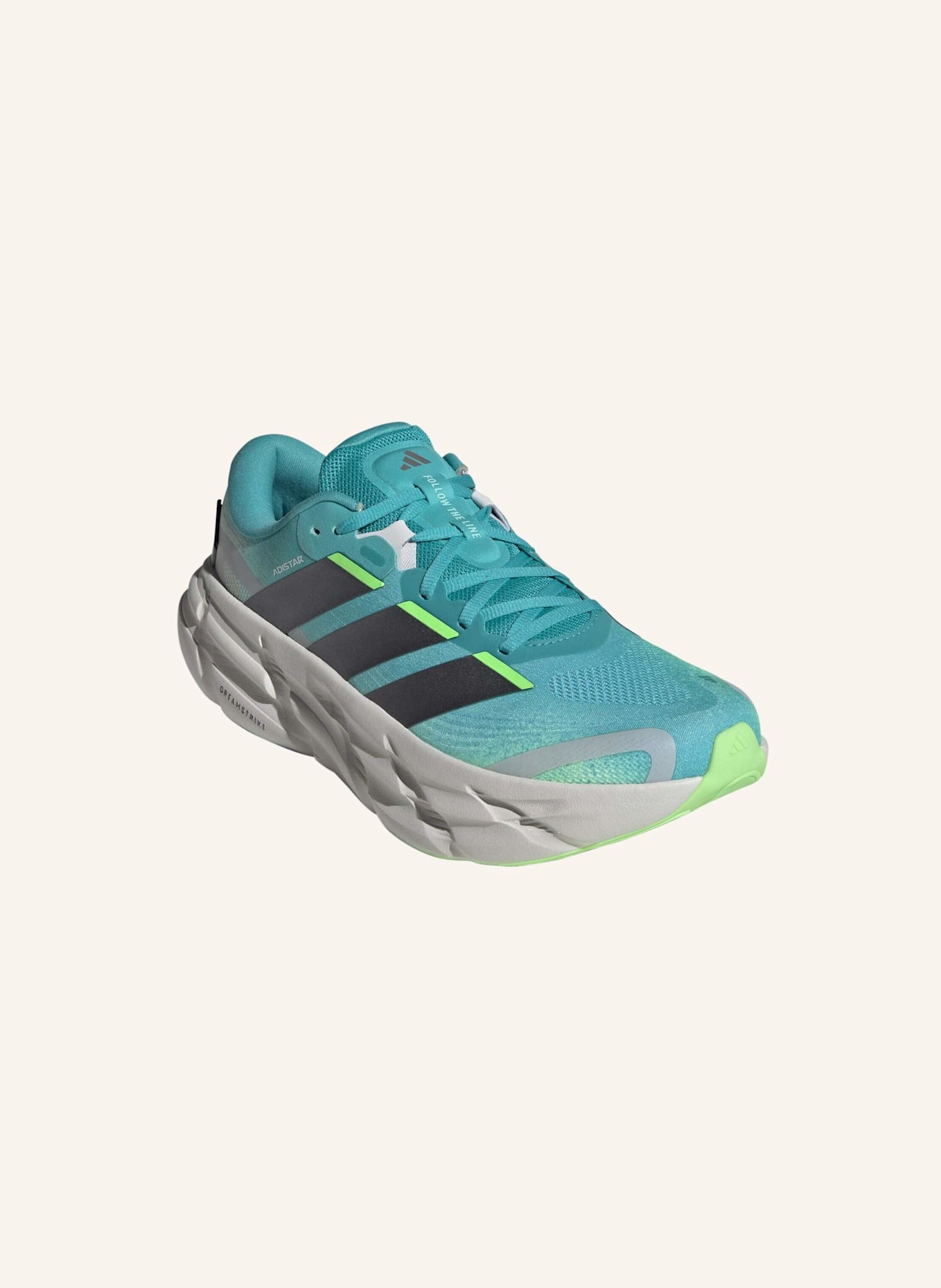 adidas Laufschuhe ADISTAR 5: GRÜN/ GRAU